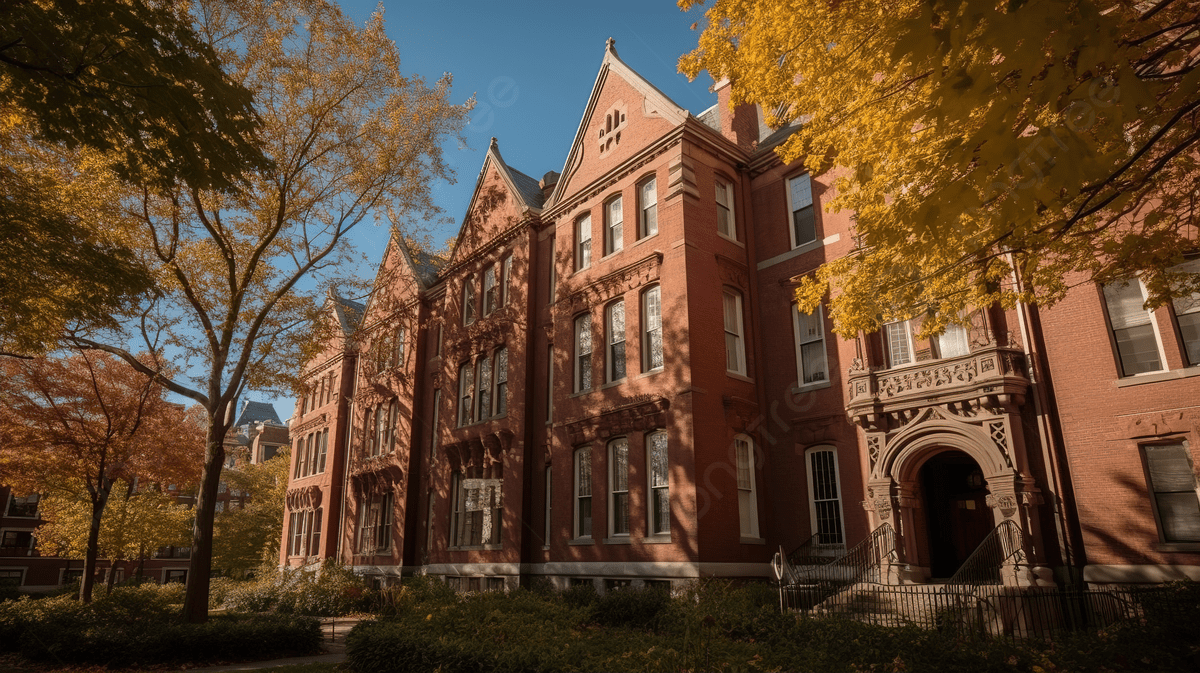 1200x673 Ivy League Campus In Fall Background