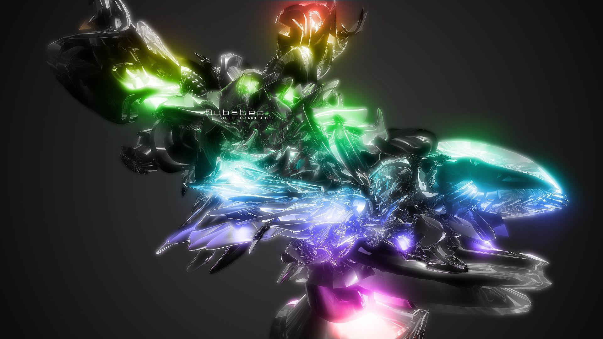 1920x1080 Dubstep Blue HD wallpaper