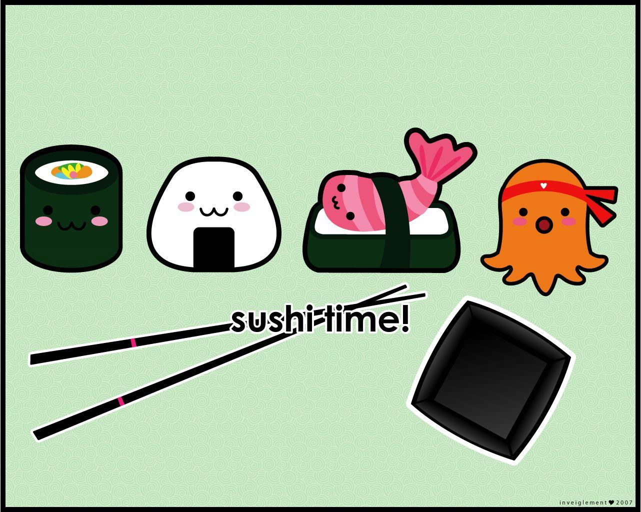 1282x1024 Sushi Wallpaper (8038)