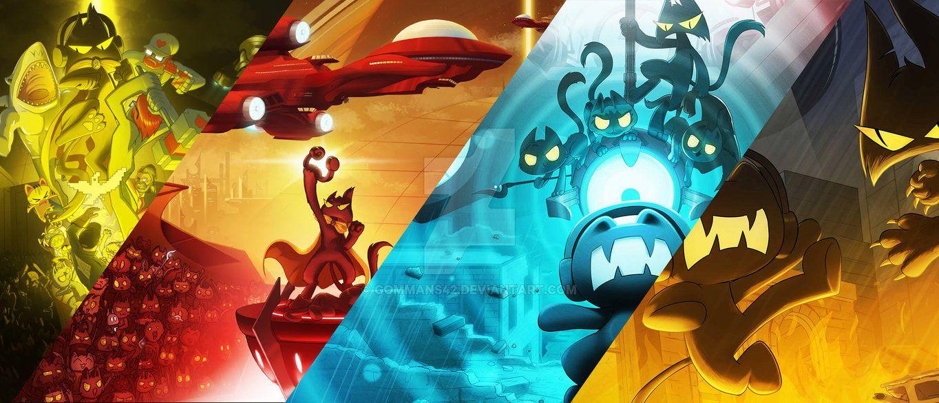 1364x585 Monstercat Best Of 2016 ultra widescreen wallpaper