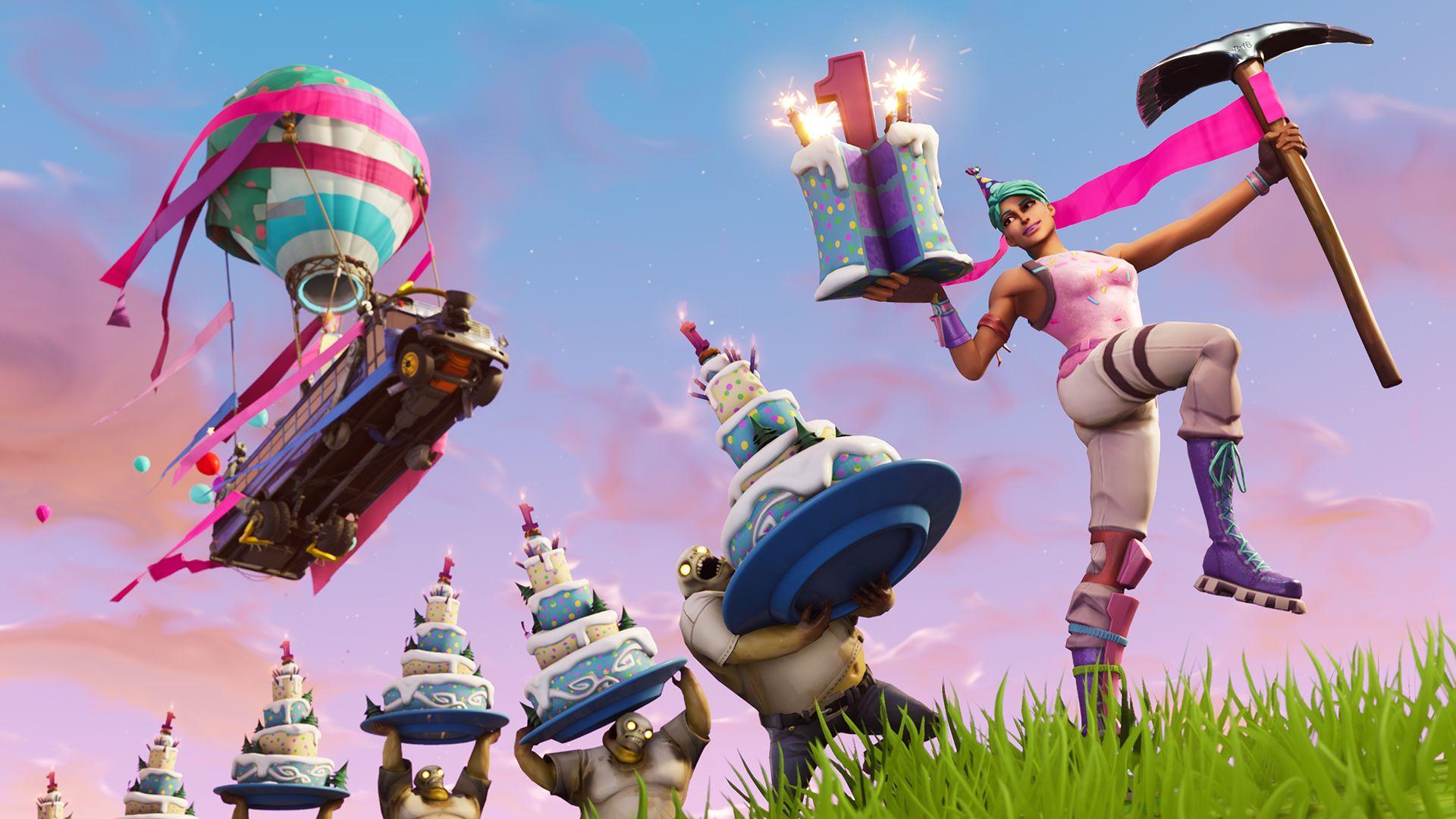 Fortnite Birthday Wallpapers Top Free Fortnite Birthday Backgrounds