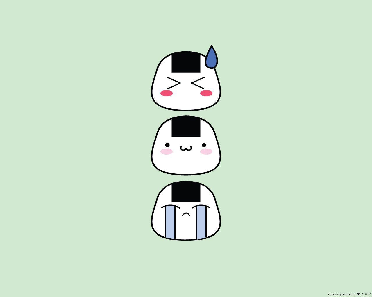 1280x1024 Funny Sushi Wallpaper (7514)