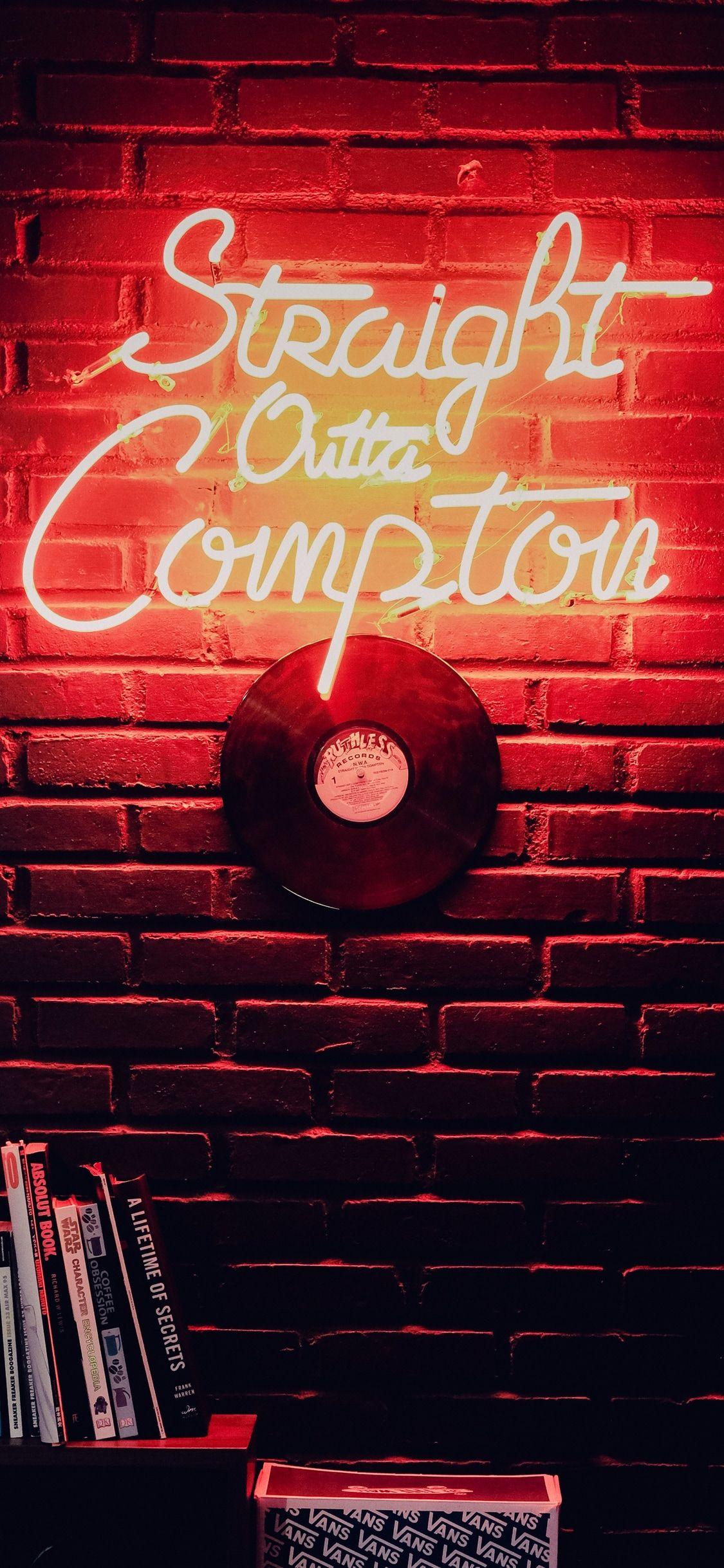 1125x2436 Wallpaper of the week: neon signs