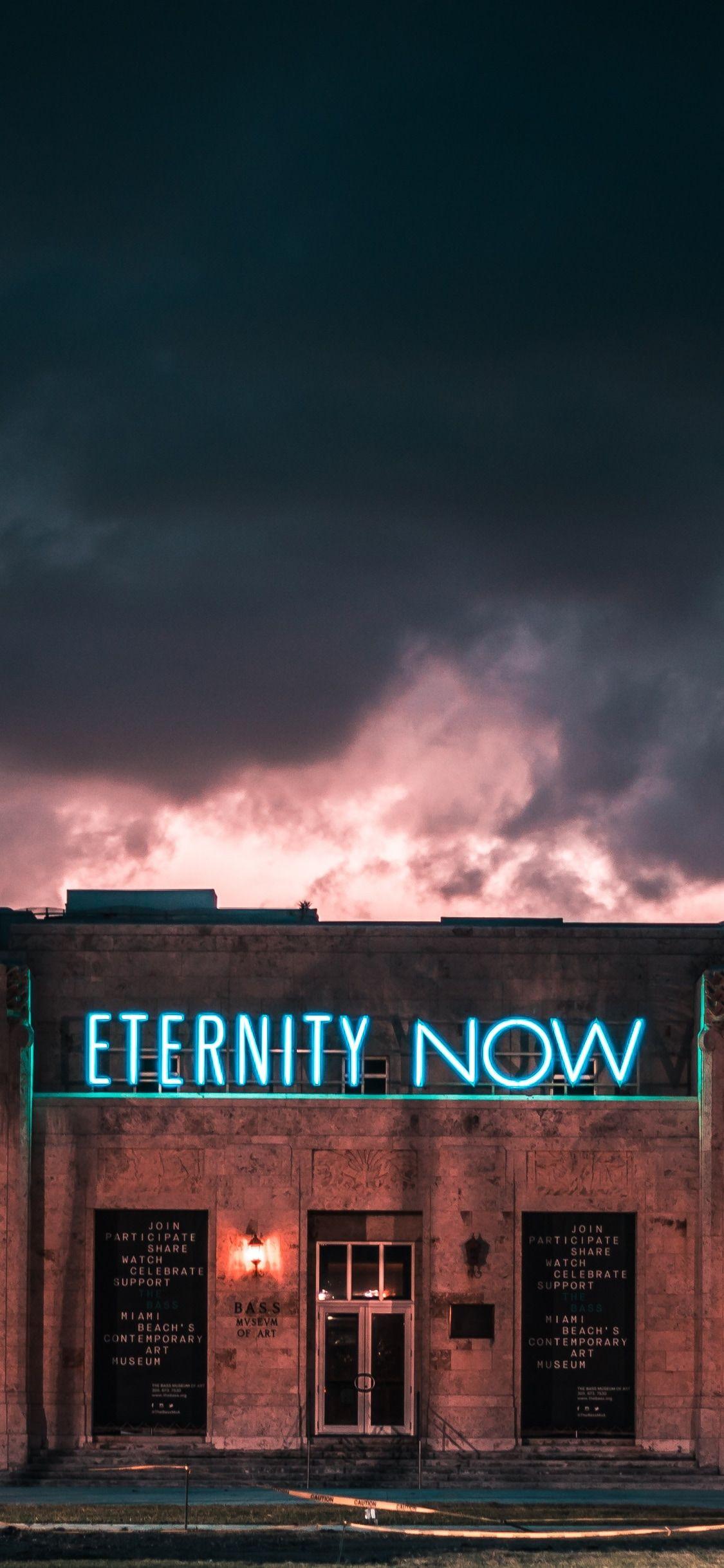 1125x2436 Wallpaper of the week: neon signs