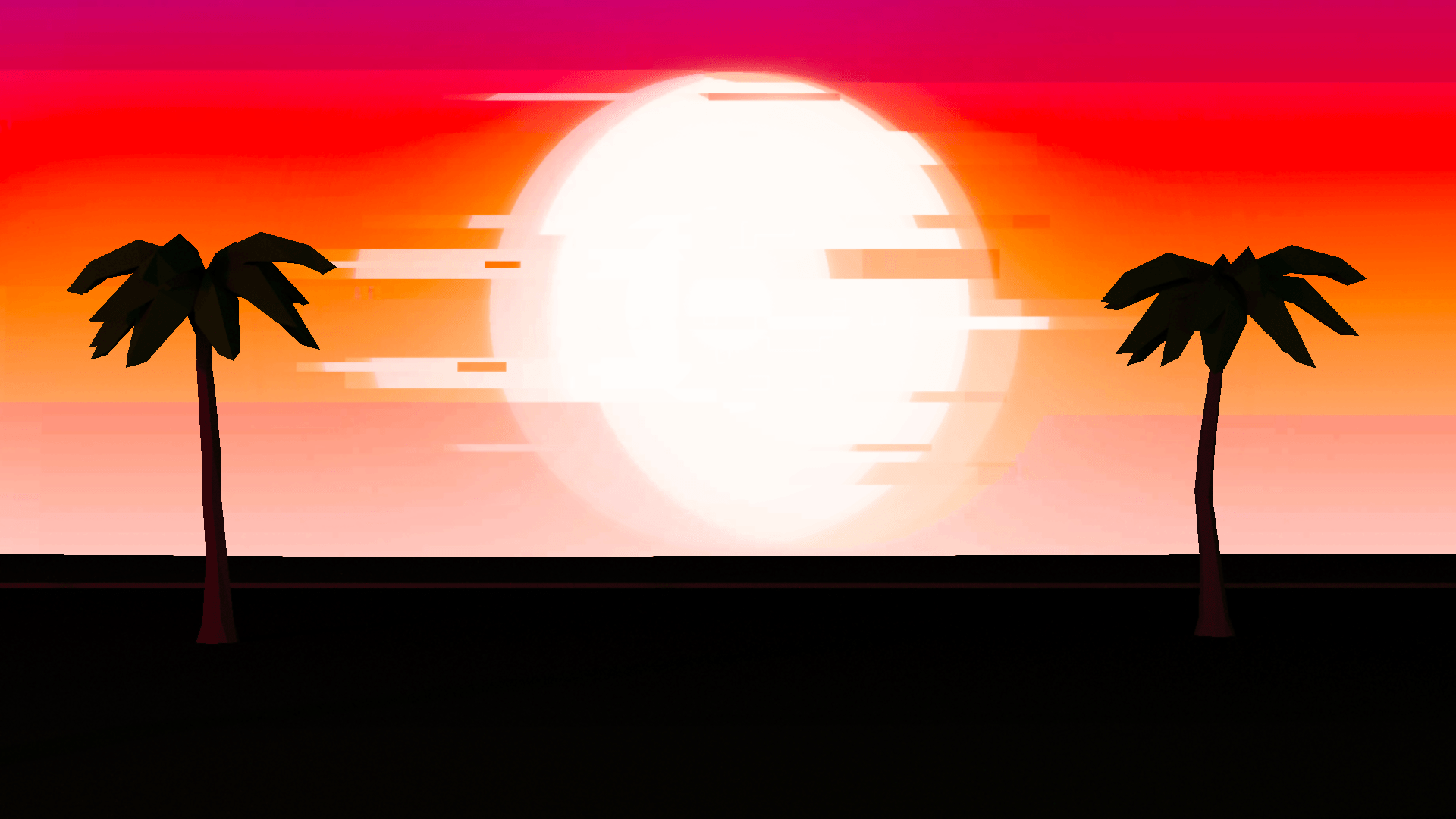 1920x1080 Outrun wallpaper
