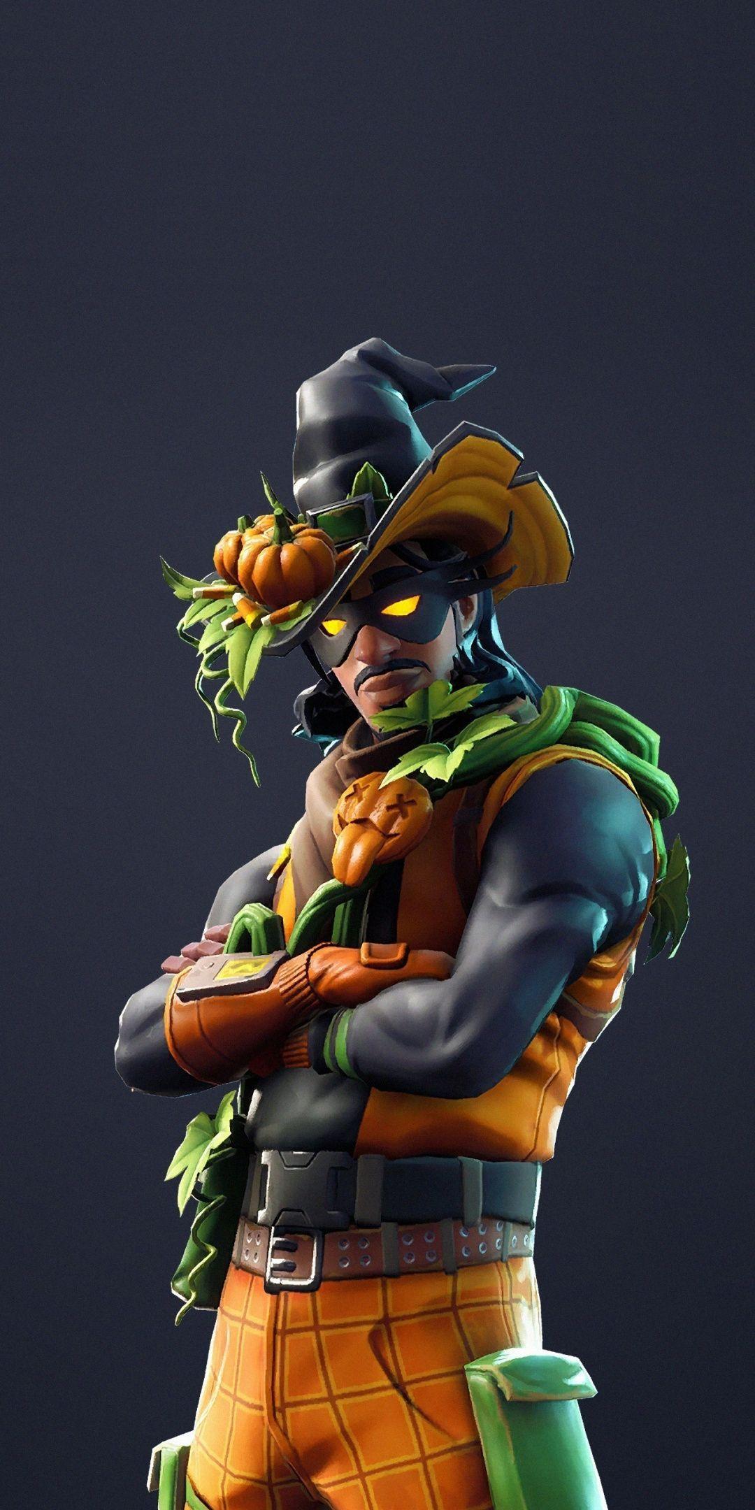 1080x2160 Patch Patroller, Fortnite Battle Royale, halloween, video