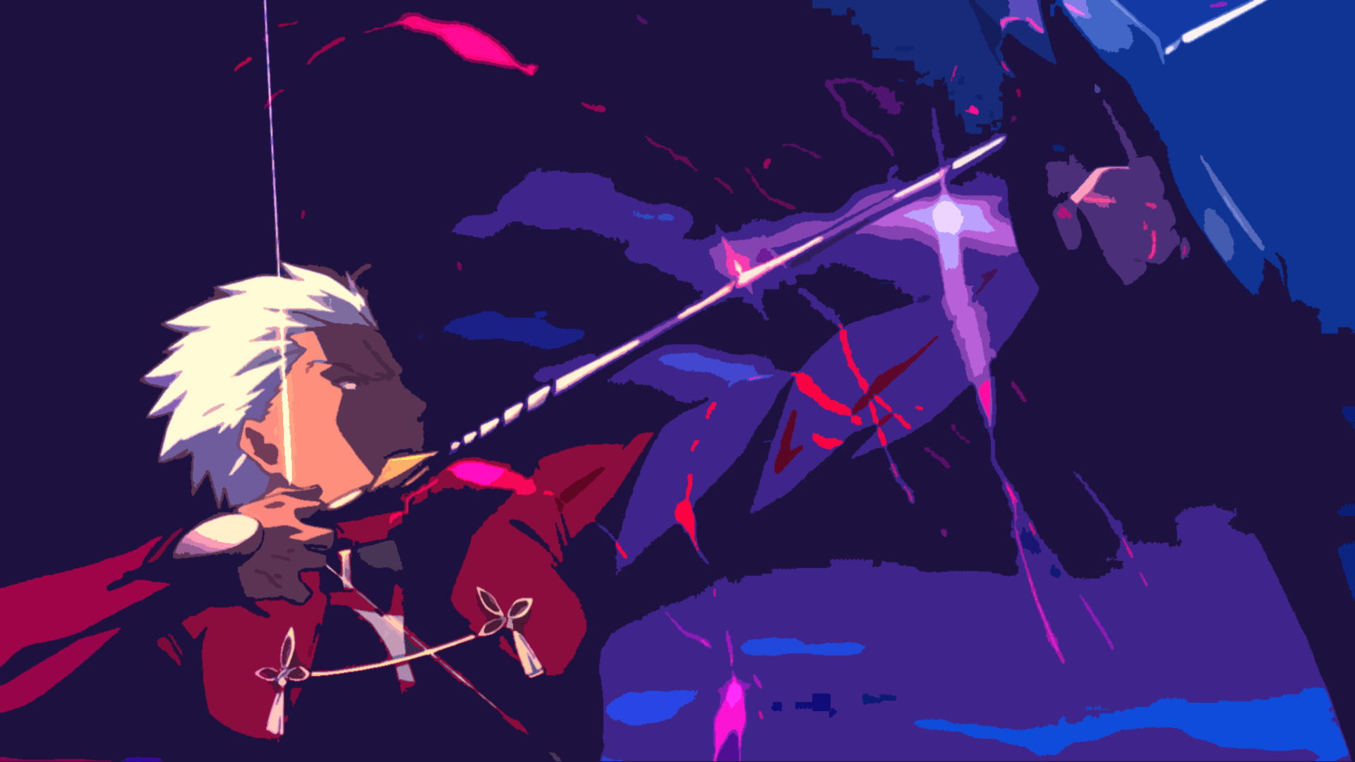 1920x1080 Archer EMIYA HD WALLPAPER (cutout)
