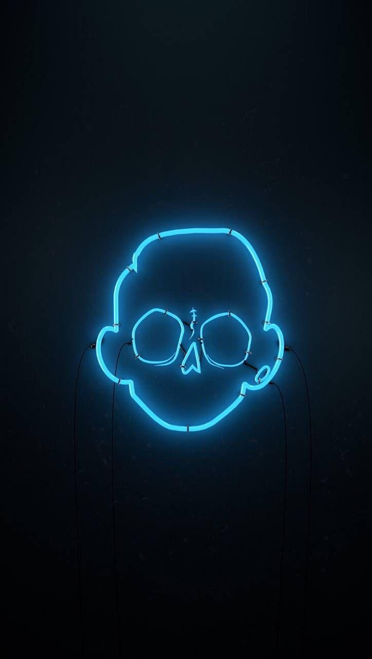 724x1280 zomboy neon wallpaper