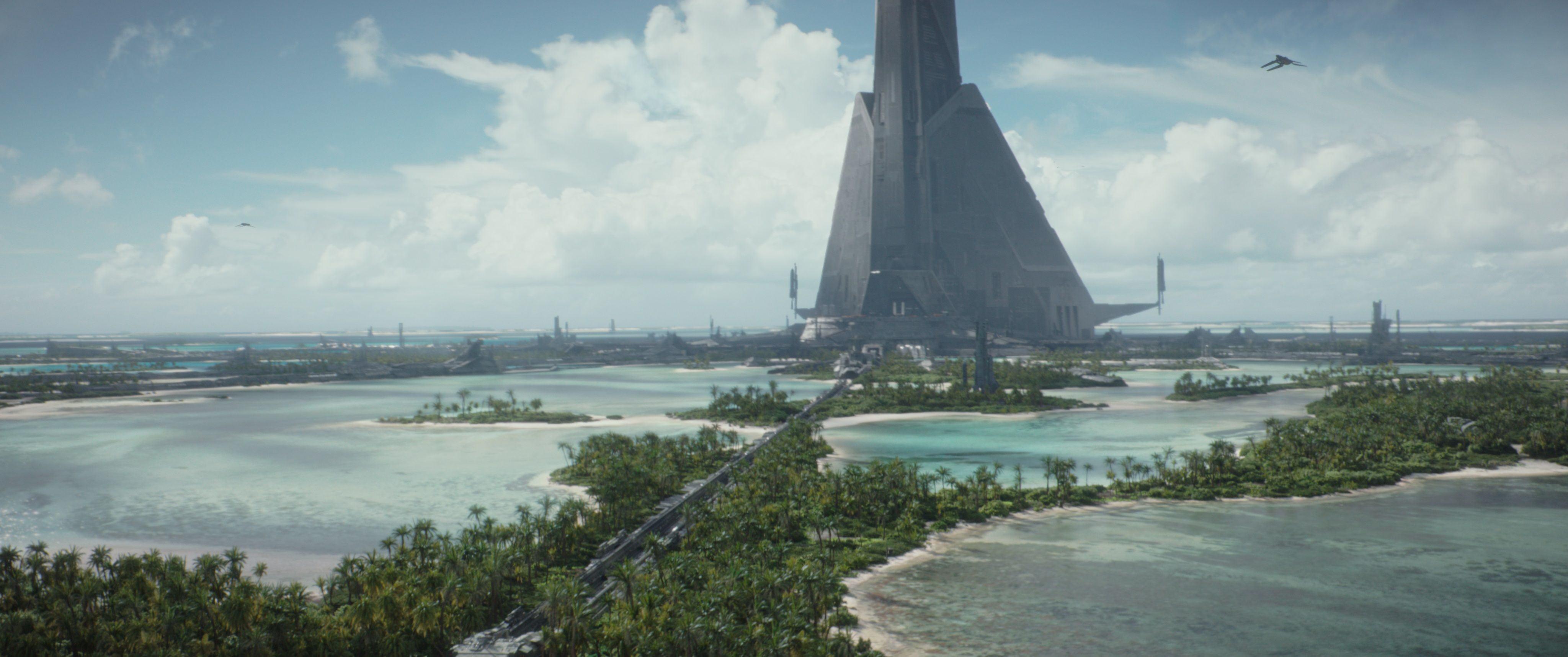 4096x1716 Rogue One, Scarif, 4K Ultra Widescreen Wallpaper Image, No.1
