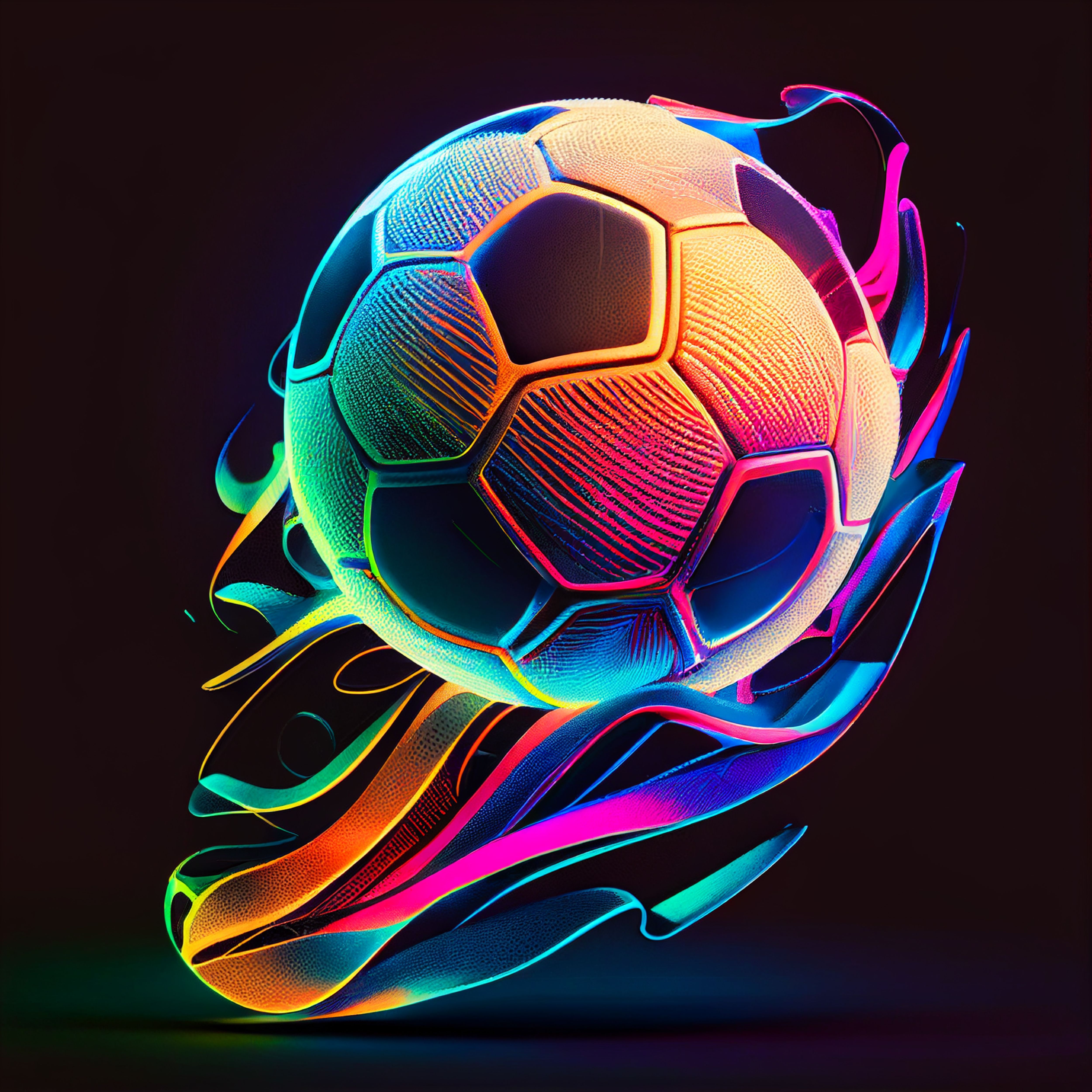 Neon Football Wallpapers - Top Free Neon Football Backgrounds