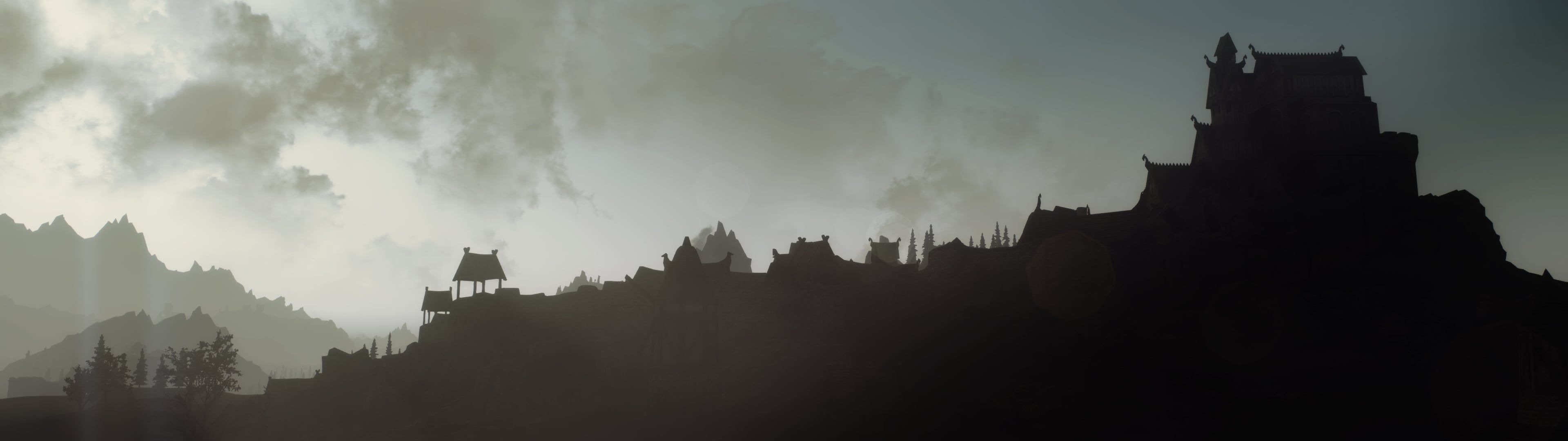 3840x1080 Whiterun here. [3840x1080]
