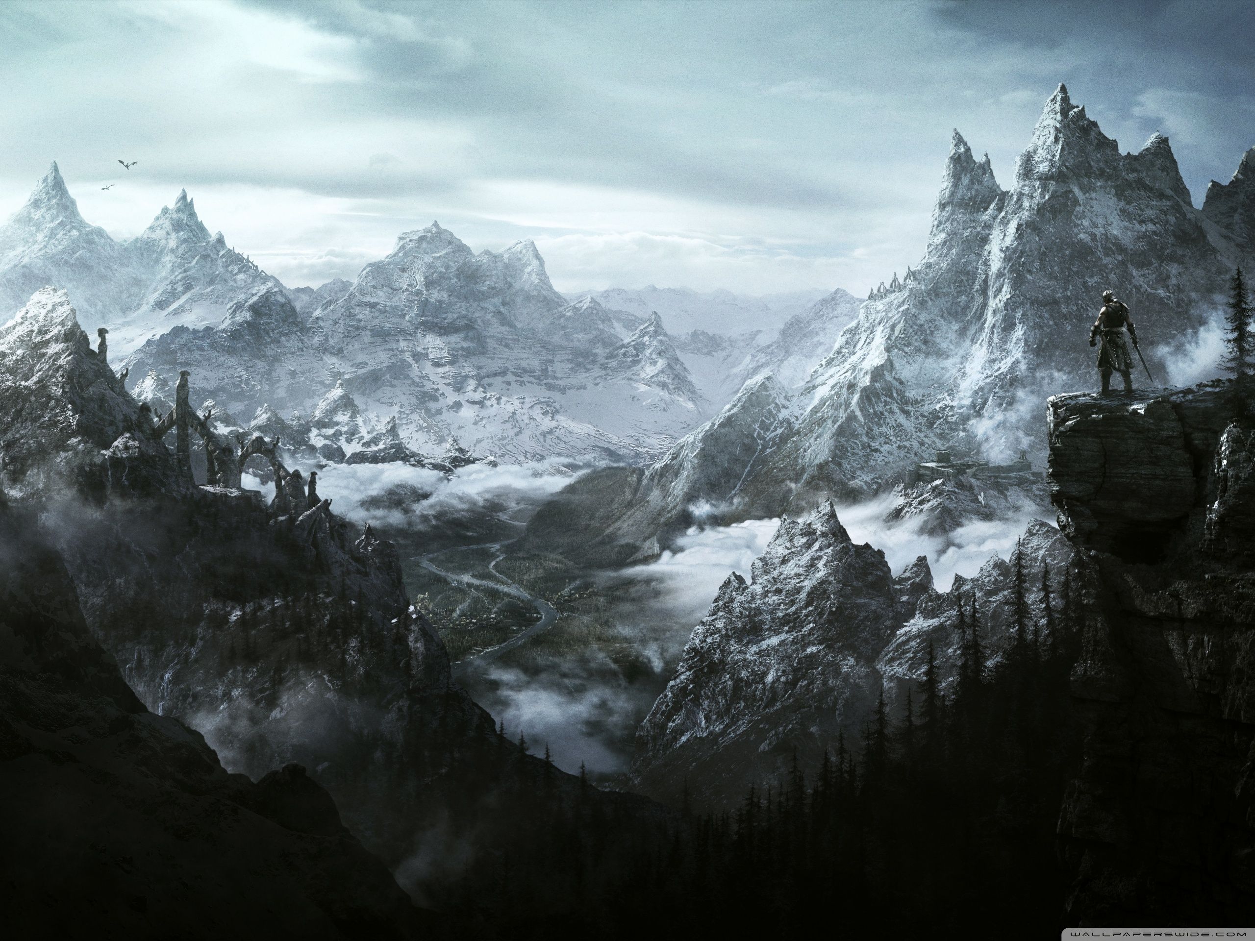 2560x1920 Elder Scrolls V Skyrim Key Art Ultra HD