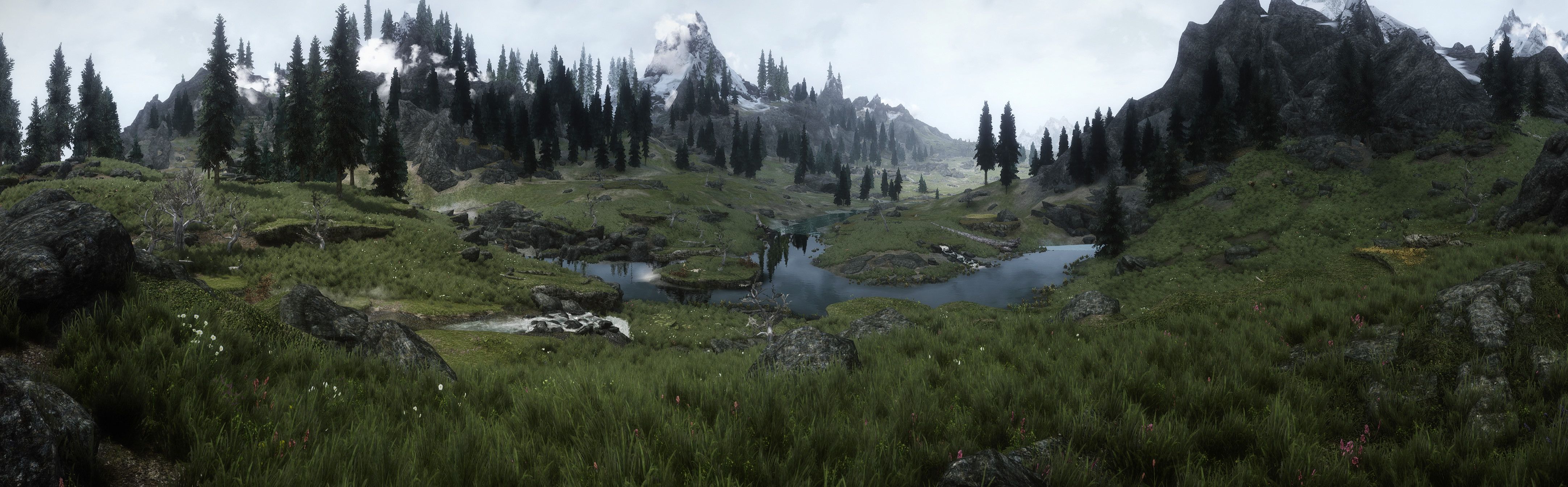 4328x1345 Skyrim
