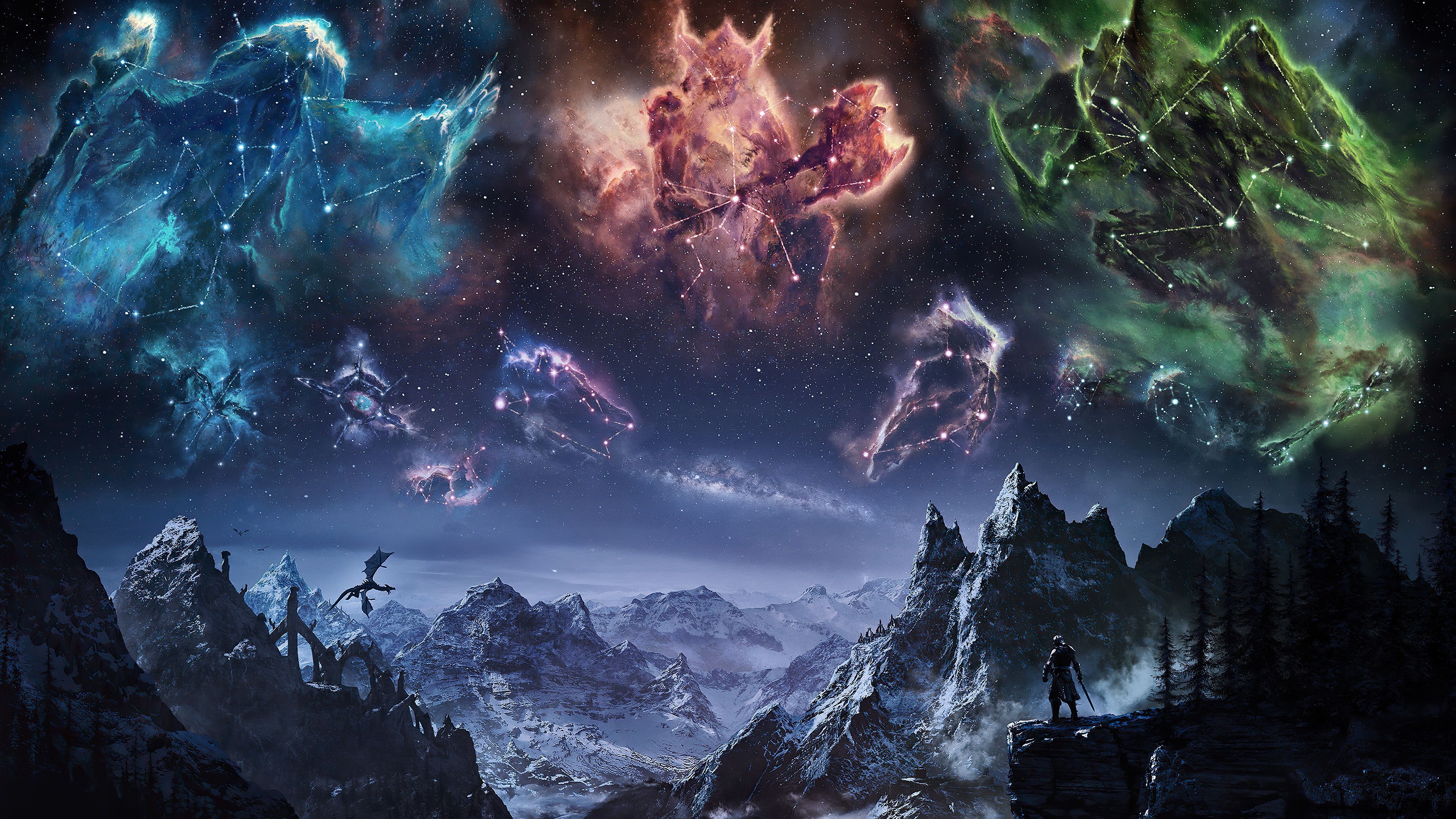 3840x2160 Skyrim Anniversary Edition Wallpaper 4k