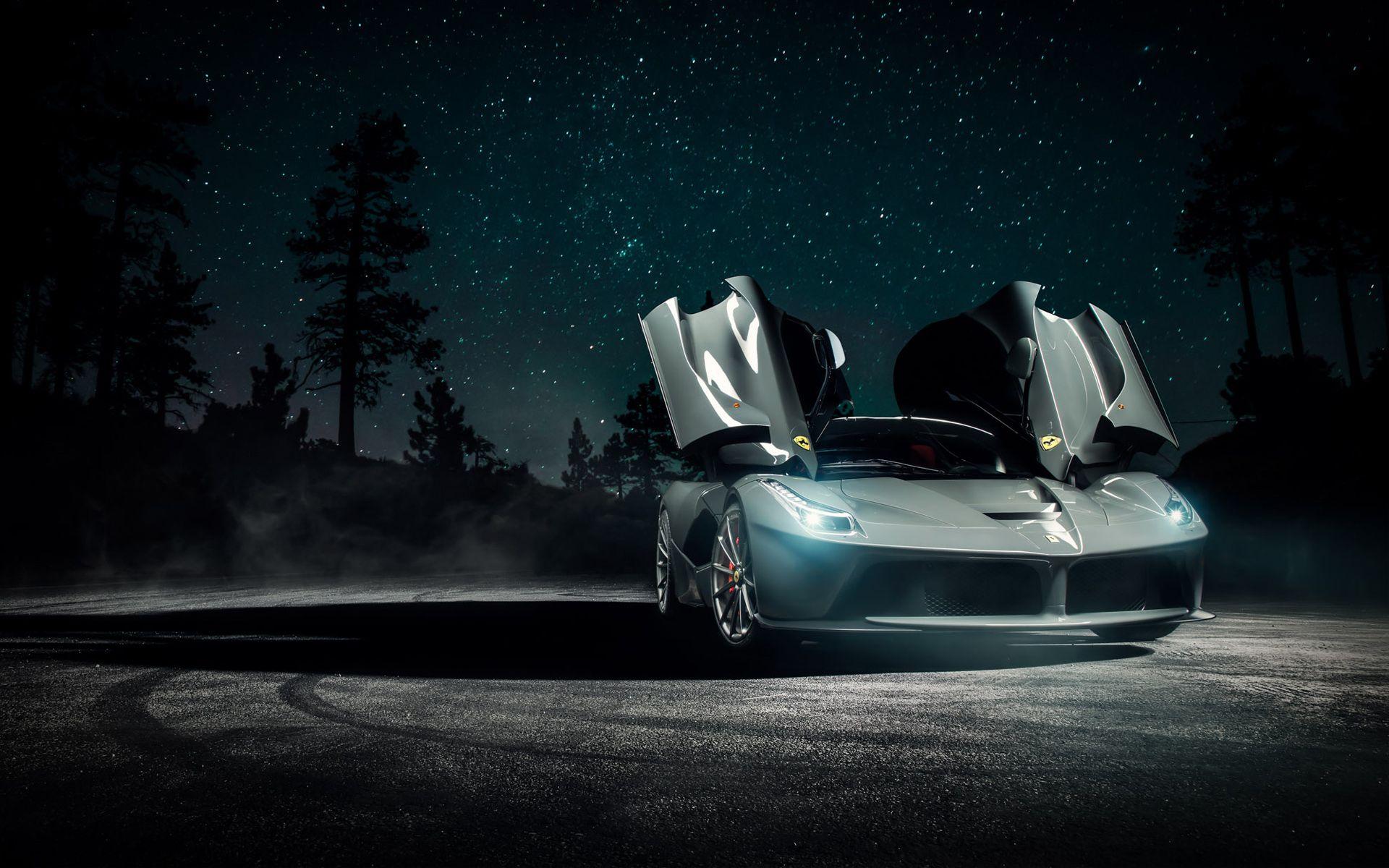 1920x1200 Ferrari : Red Ferrari LaFerrari Sport Car 4k Widescreen Ultra HD