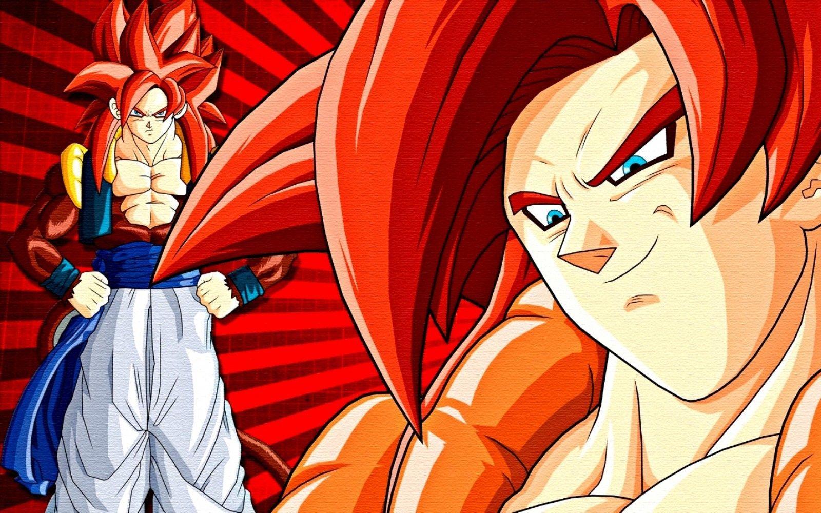 1600x1000 Dragon Ball Z Super Gogeta Fusion SSJ 4 Wallpaper. The Best