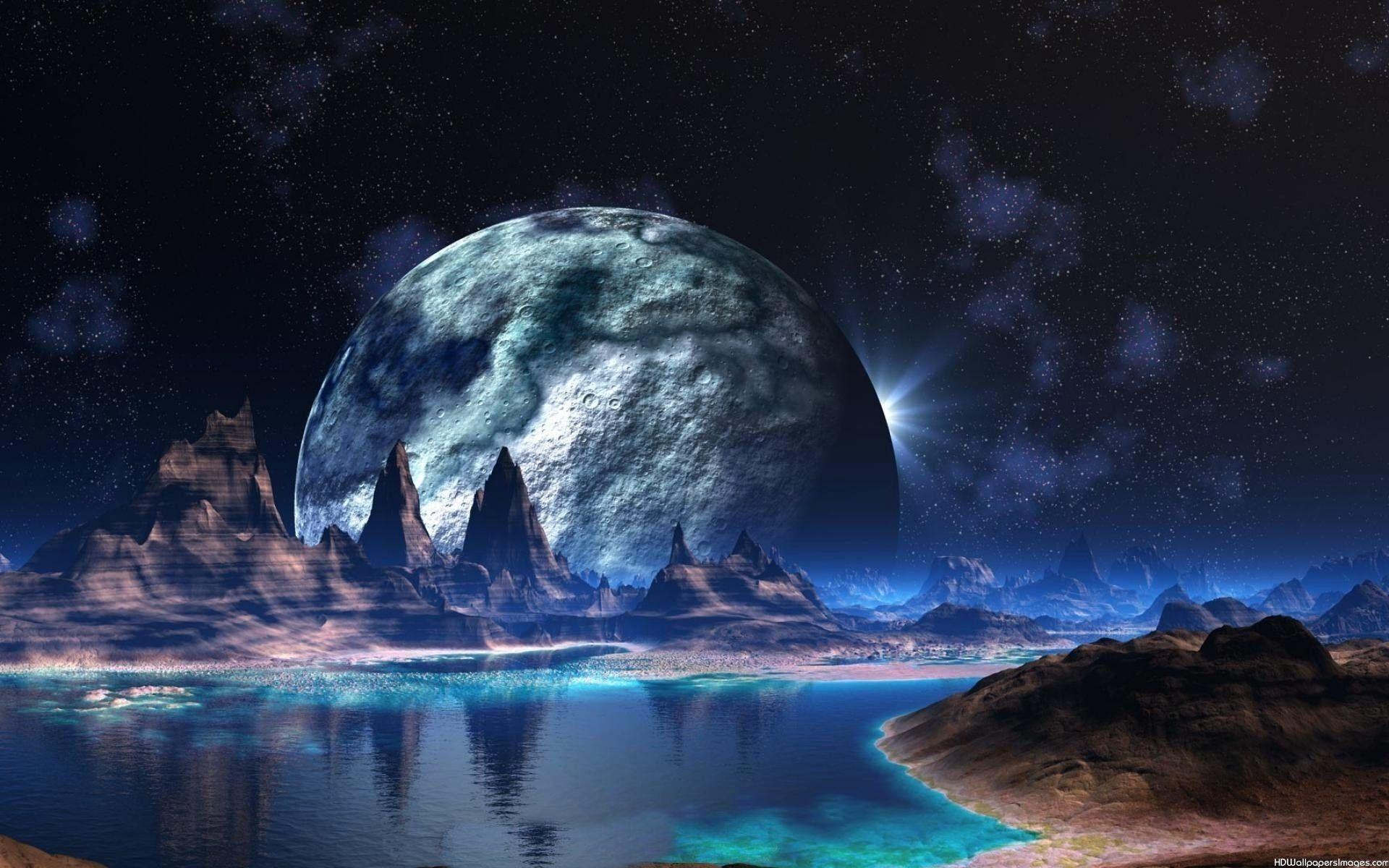 1920x1200 Cool Space Wallpaper background picture