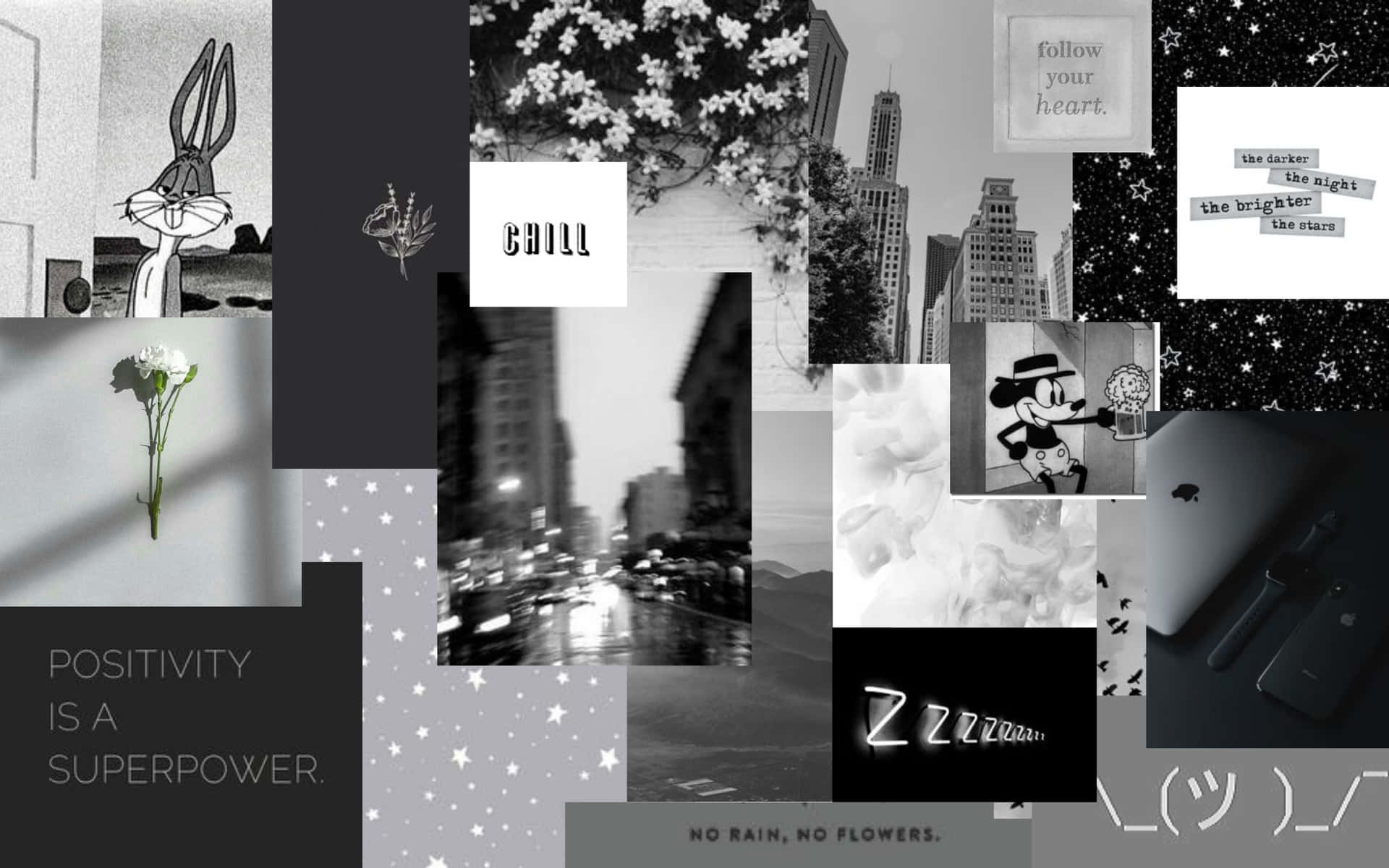 1920x1200 Dark Grey Aesthetic Wallpaper