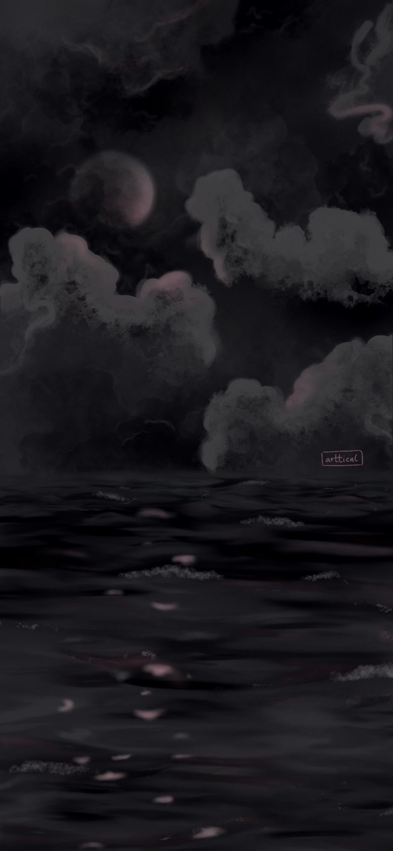 780x1689 Dark dreams phone wallpaper