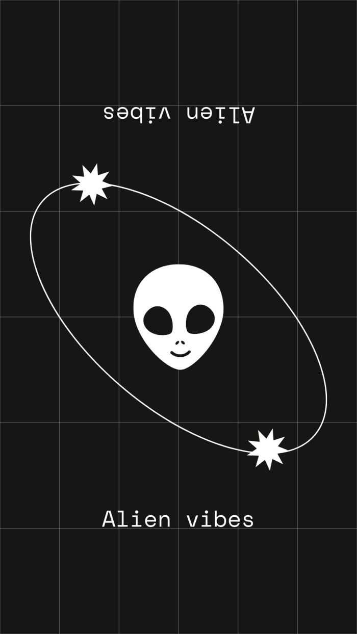 700x1244 Modern Black Concept Mobile Wallpaper