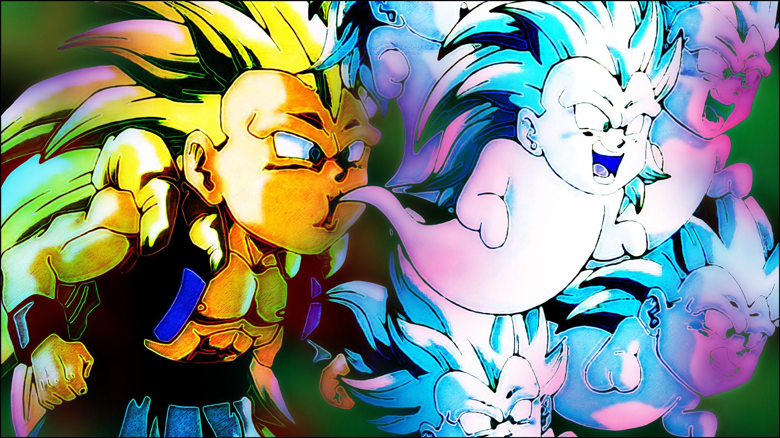 2560x1440 Gotenks Wallpaper