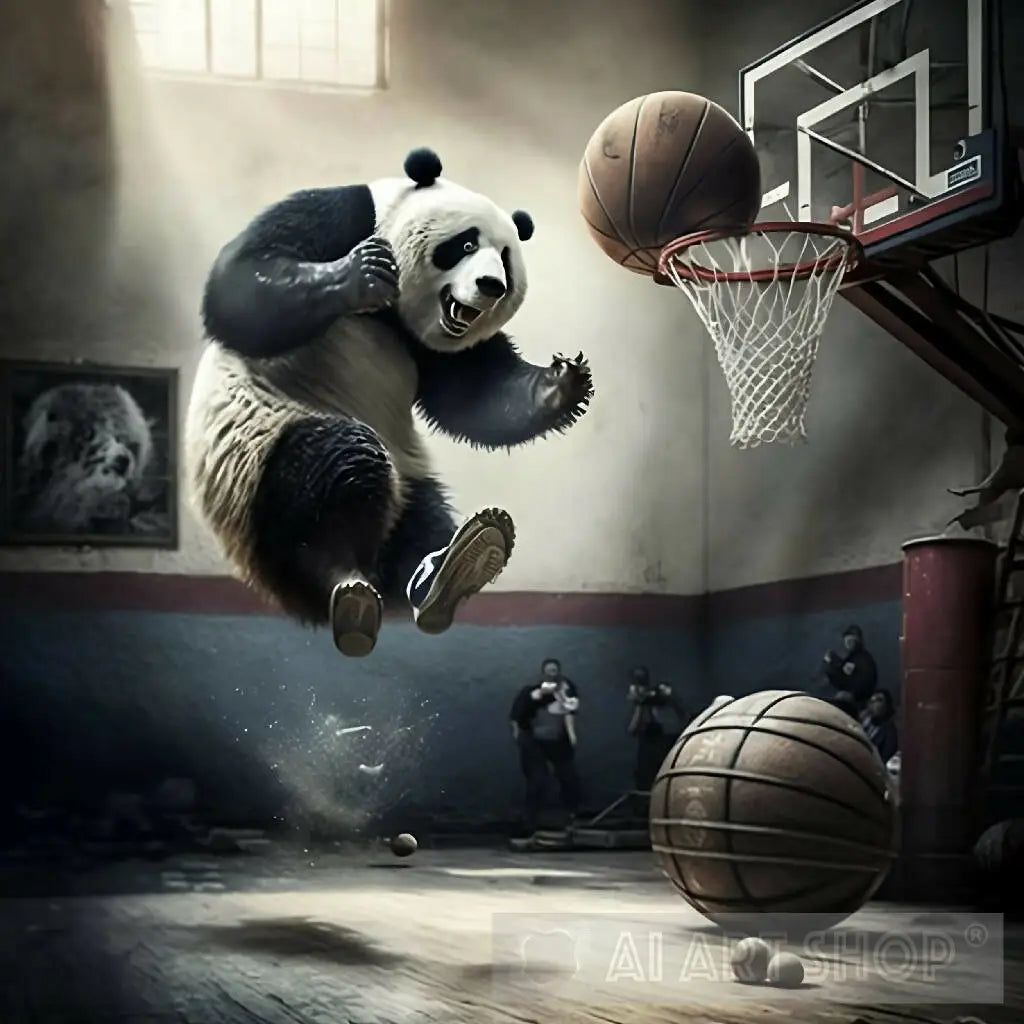 1024x1024 Dunking Panda