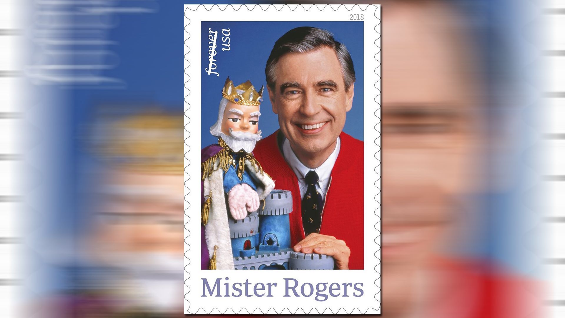1920x1080 Mister Rogers postage stamp