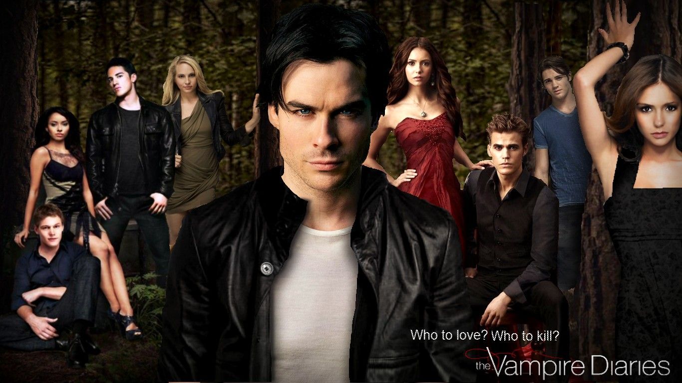1366x768 Vampire Diaries 'Who to Love, who to