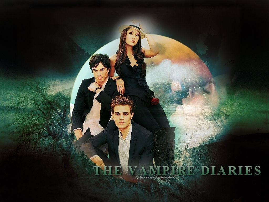 1024x768 The Vampire Diaries: The Hunters: Book