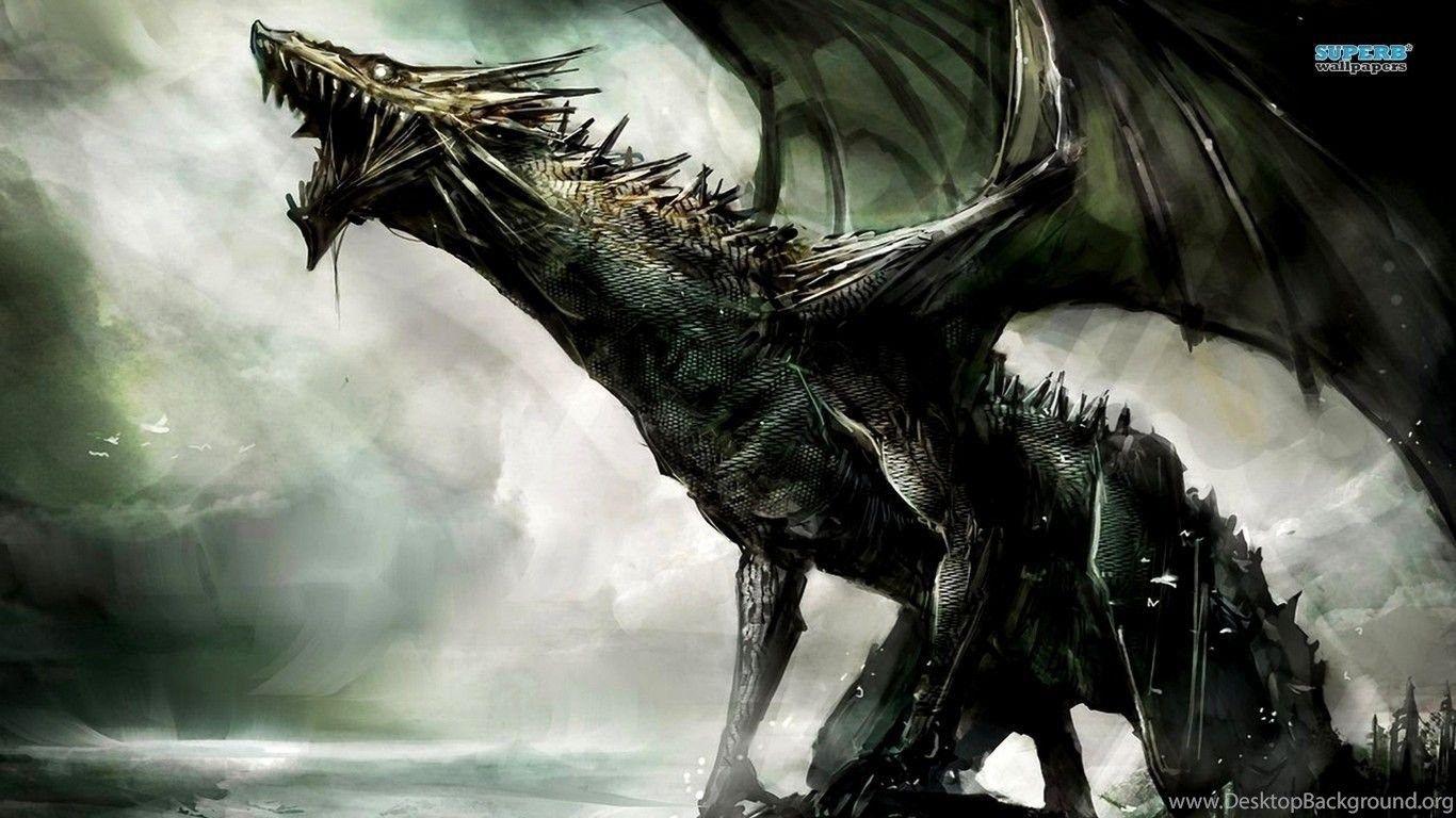1366x768 Desktop Dragon Wallpaper HD CuteWallpaper.org Desktop