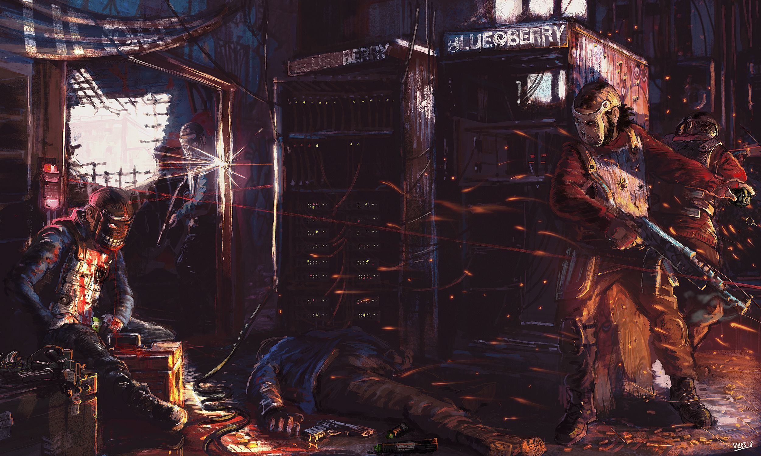 2500x1500 Video Game Rust HD Wallpaper
