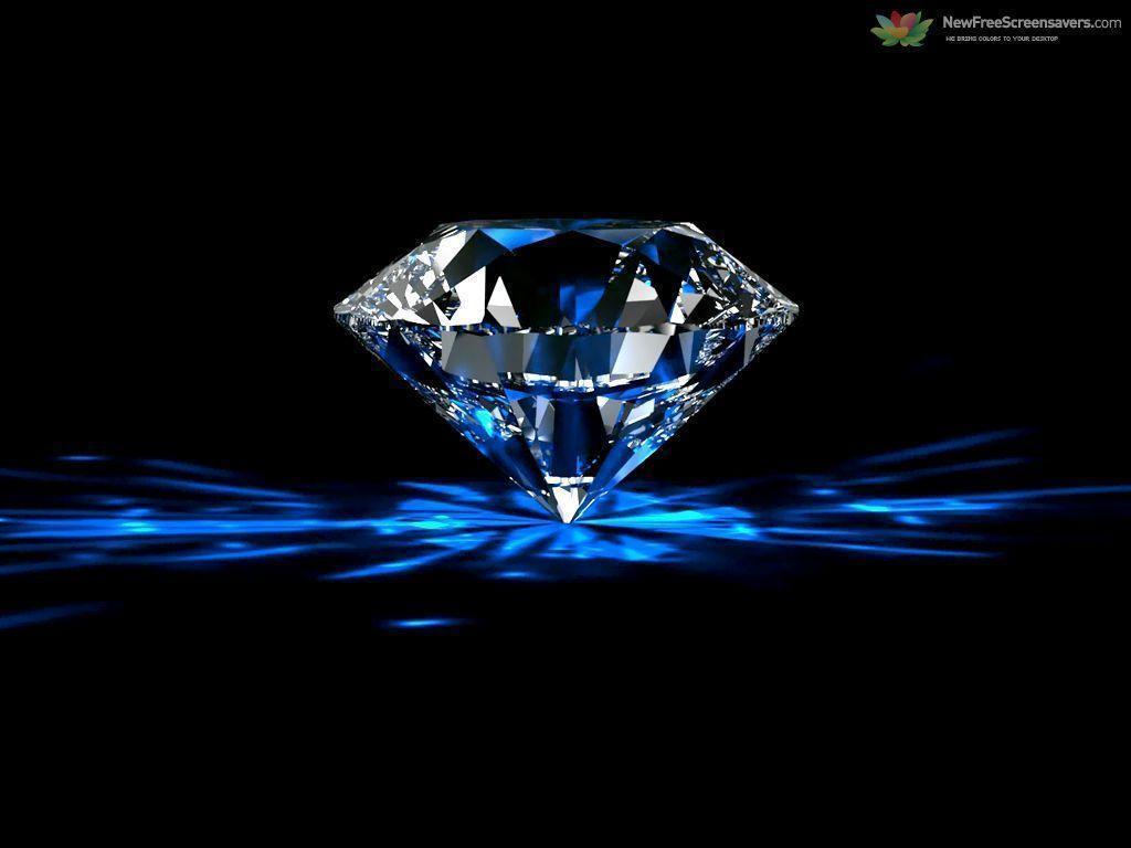 Wallpaper Hd For Mobile Blue Diamond