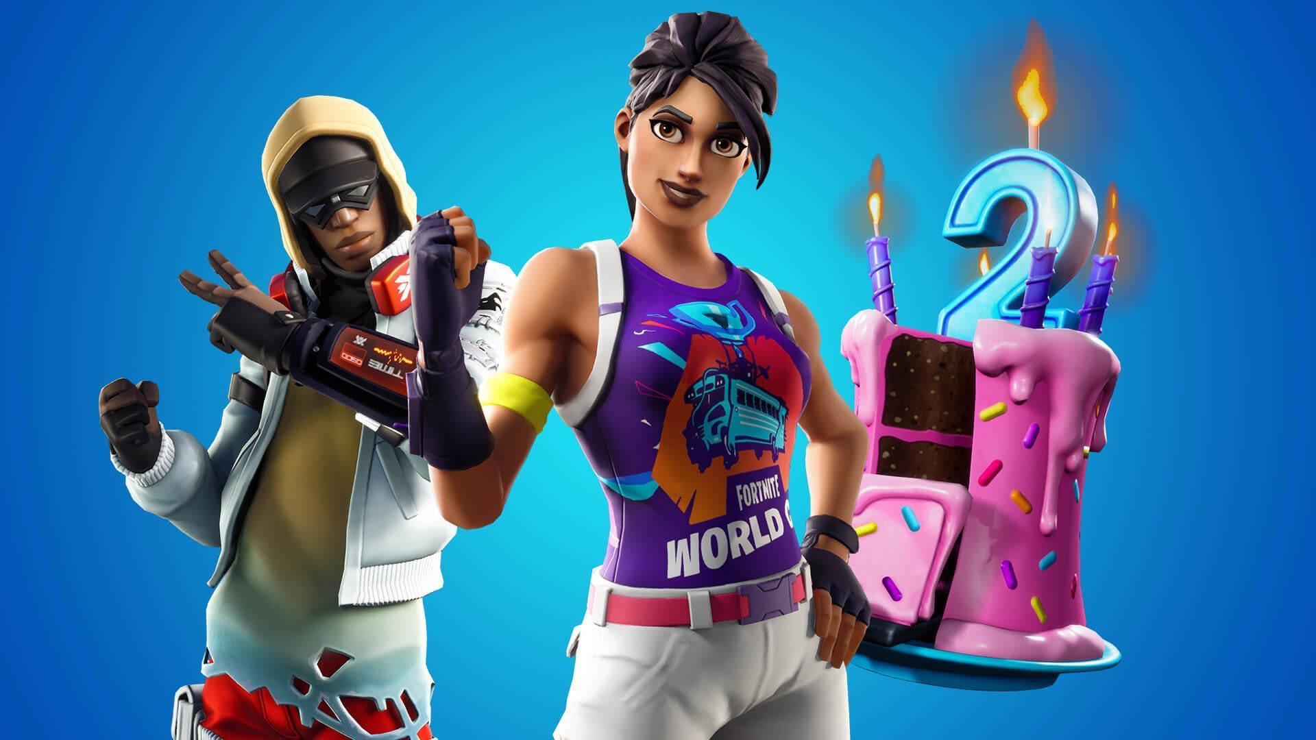 Fortnite Birthday Wallpapers Top Free Fortnite Birthday Backgrounds