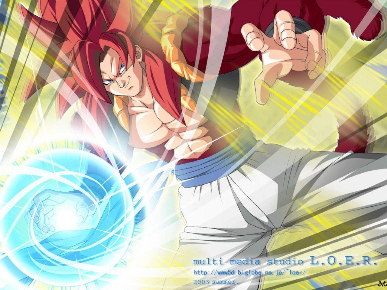 1280x960 Gogeta ssj4 Ball All Fusion Wallpaper 33410461