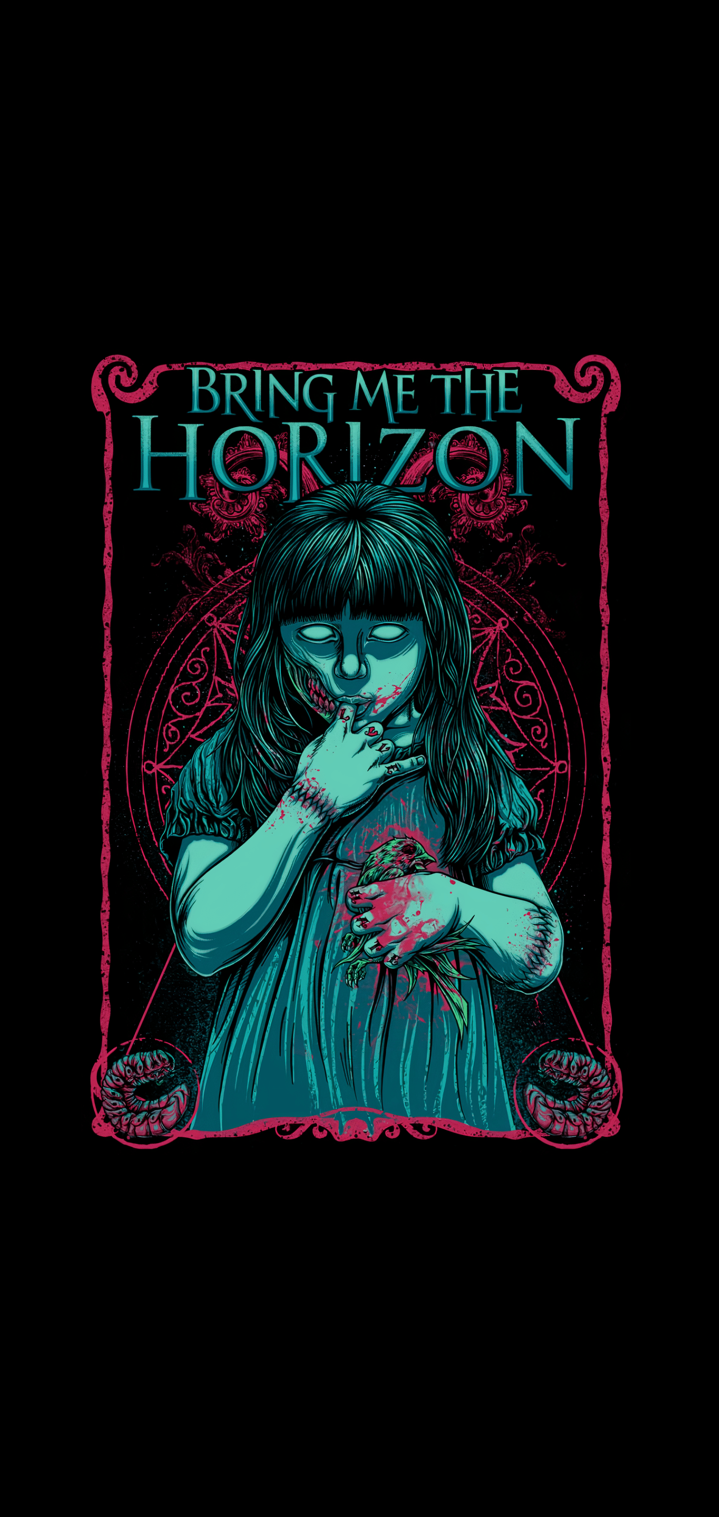 1440x3040 Bring Me The Horizon Phone Wallpaper