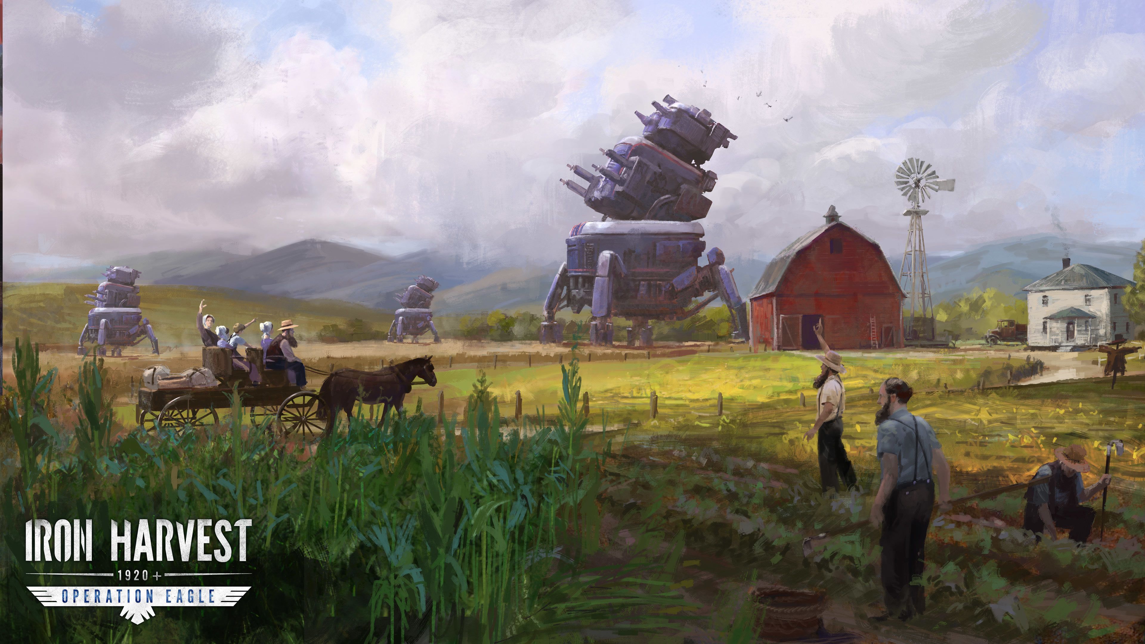 3840x2160 Video Game Iron Harvest 4k Ultra HD
