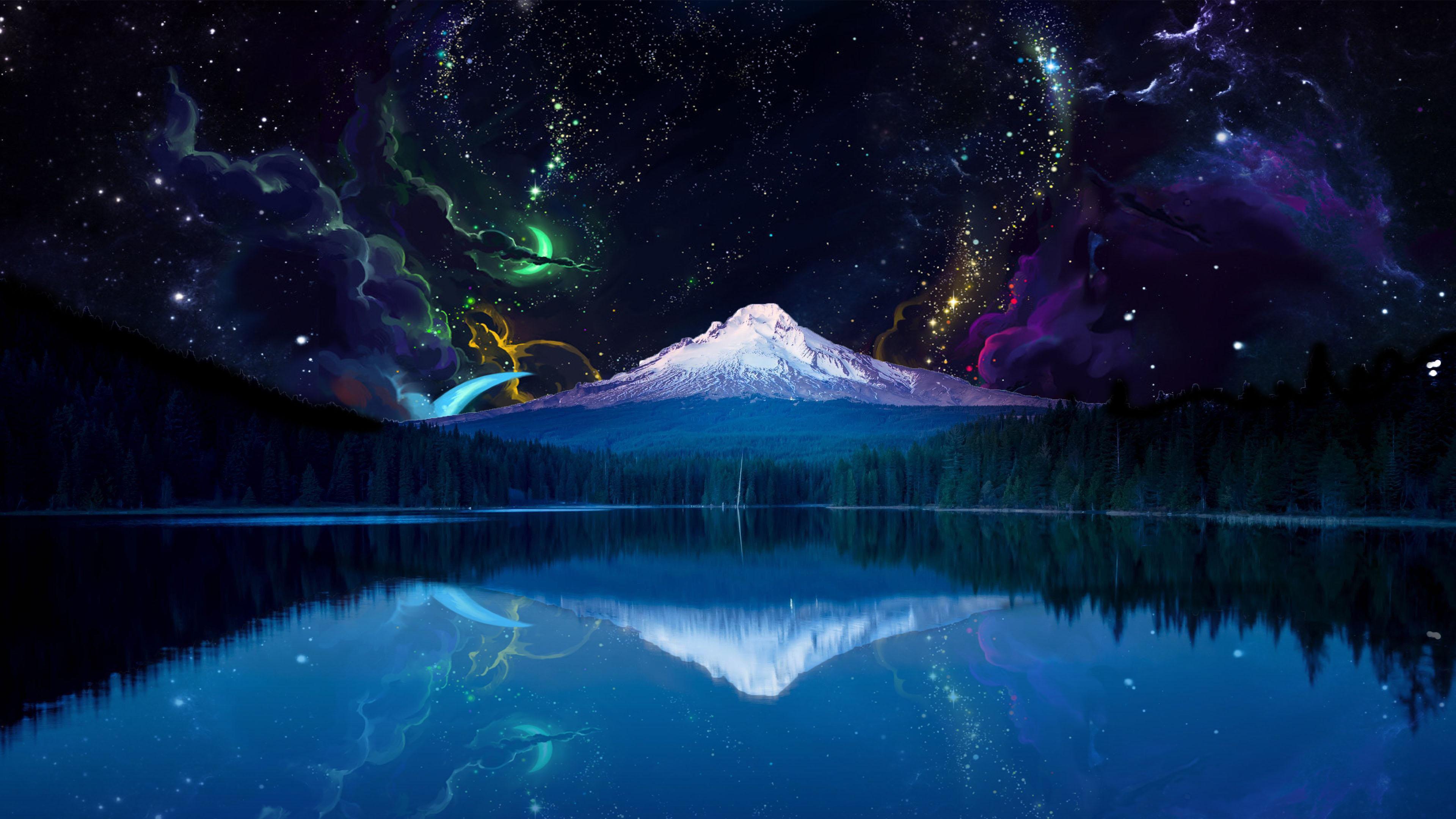 3840x2160 Just made my first wallpaper, what u guys think?