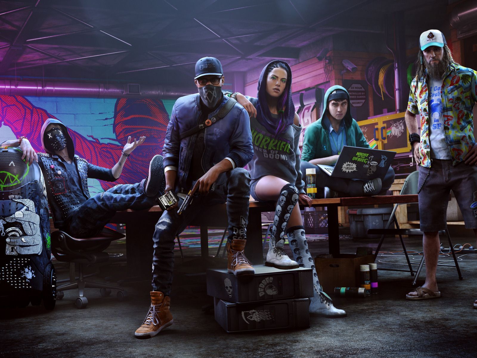 1600x1200 Download wallpaper Ubisoft, San