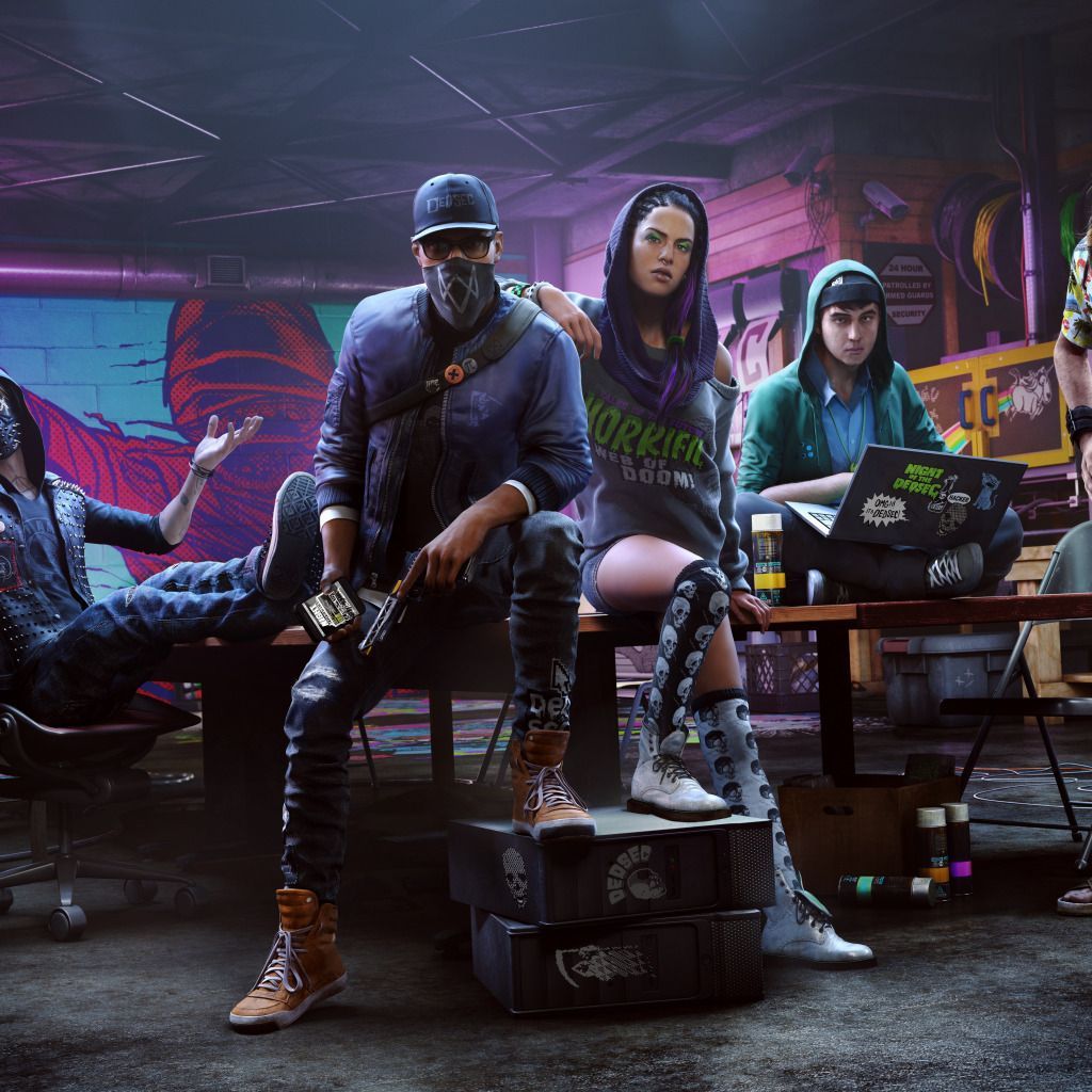 1024x1024 Marcus Holloway, Watch Dogs