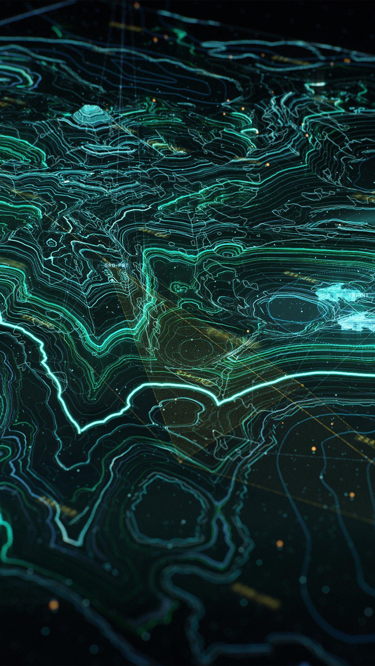 1242x2208 iPhone X wallpaper. earch digital line abstract pattern background