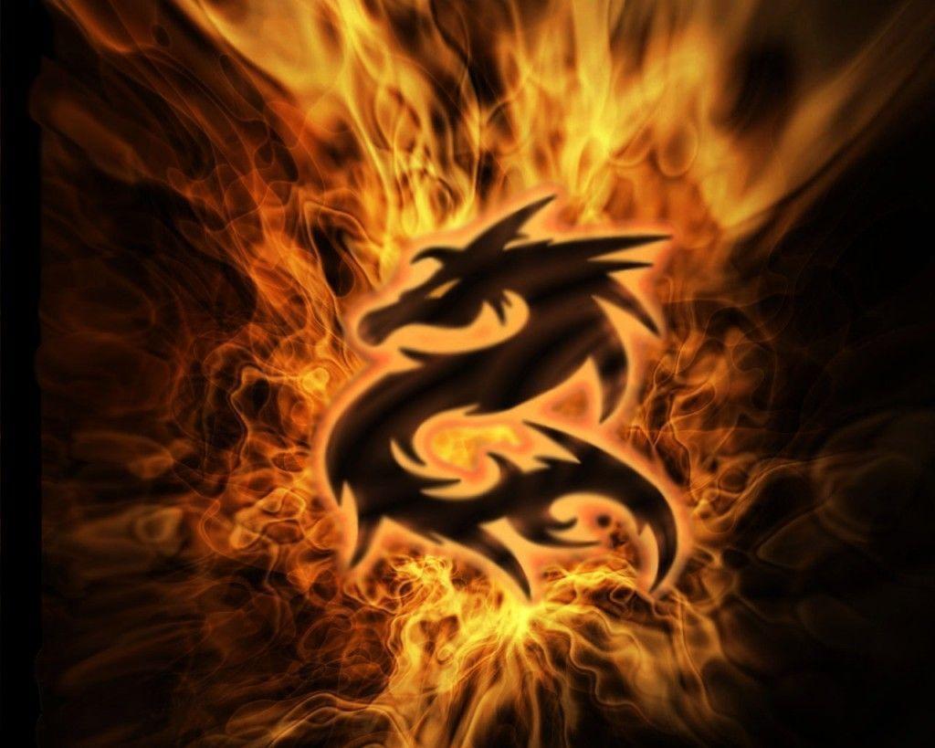 1024x819 Cool Fire Background