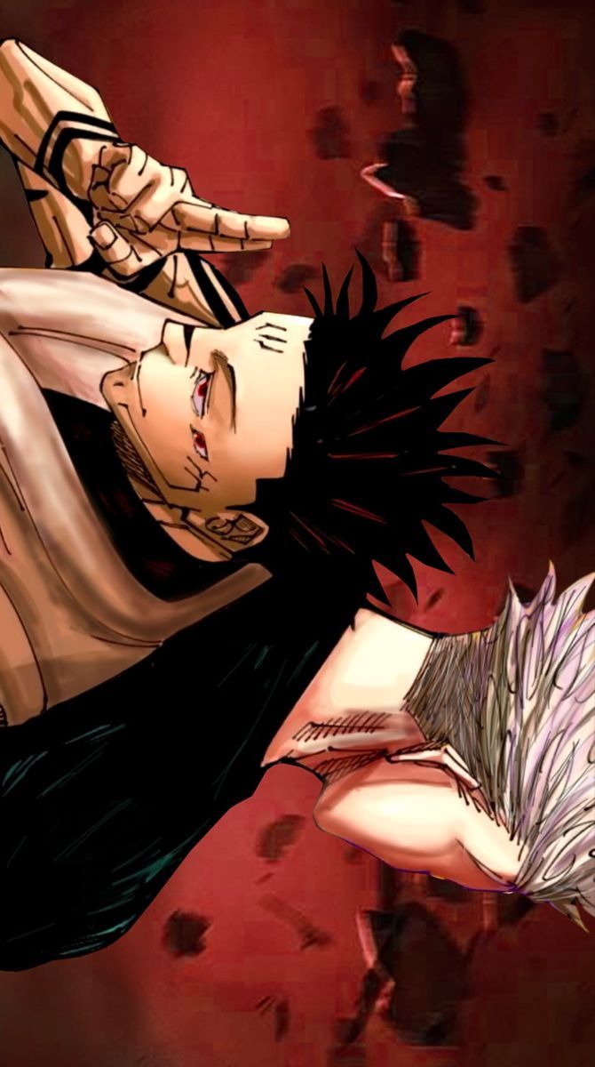 670x1200 Sukuna Vs. Mahoraga Wallpaper