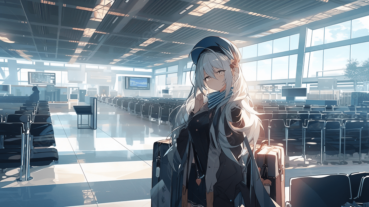 1200x673 Plane Background, Airport Scan Picture
