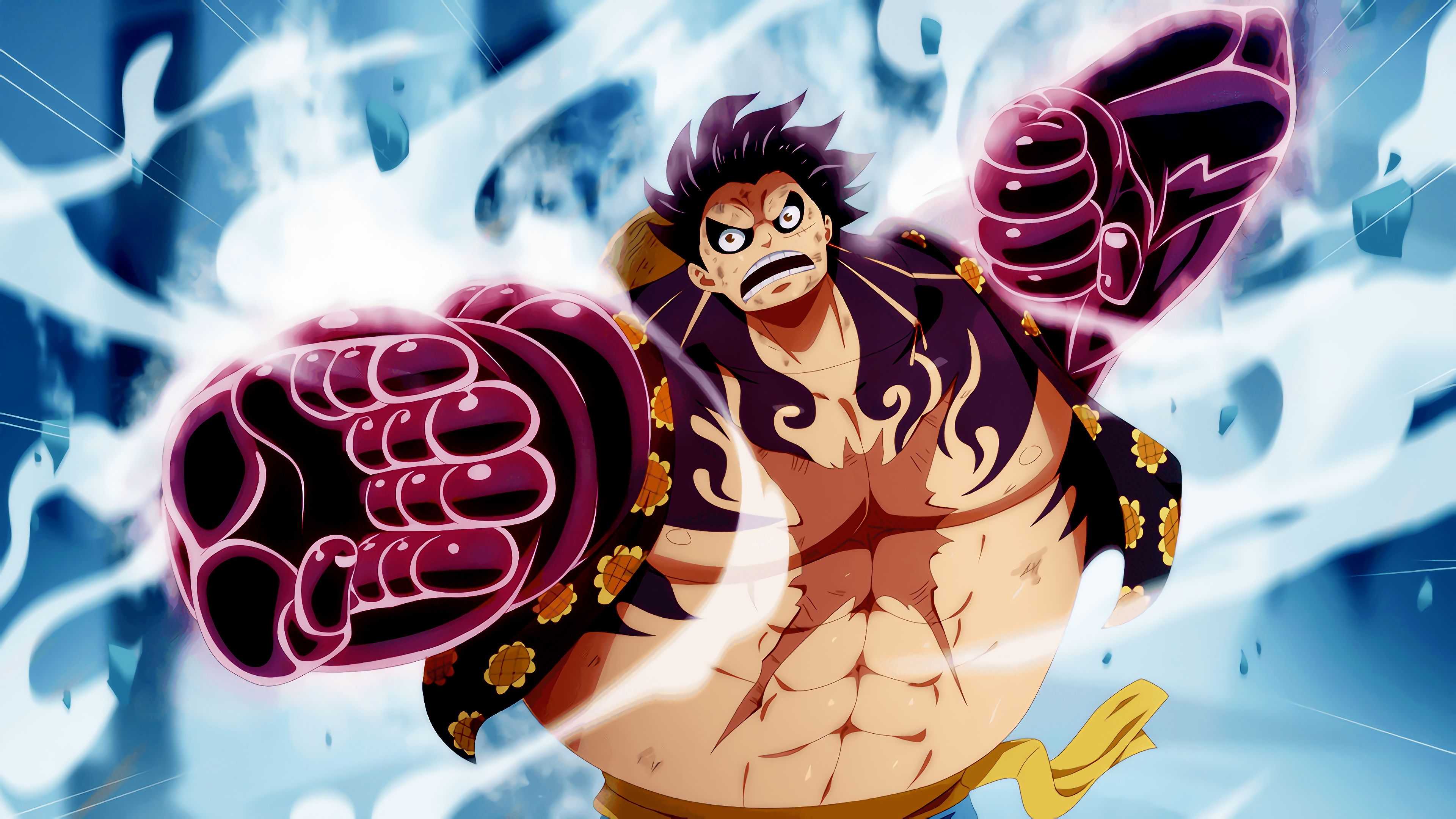 3840x2160 Pc Luffy Gear 5 Wallpaper