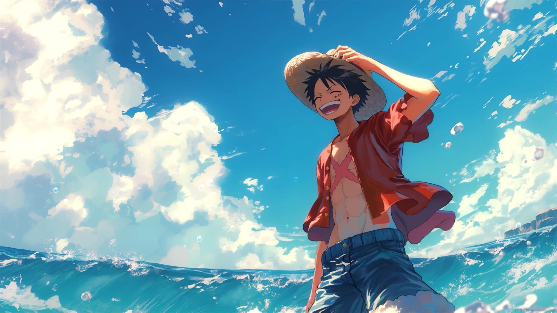 1920x1080 Beach One Piece Live Wallpaper