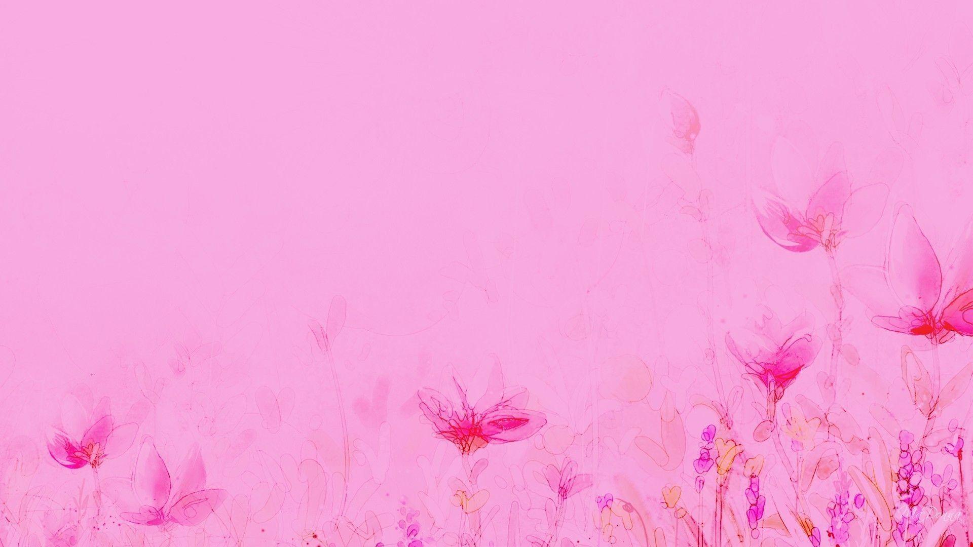 1920x1080 Soft Pink Wallpaper