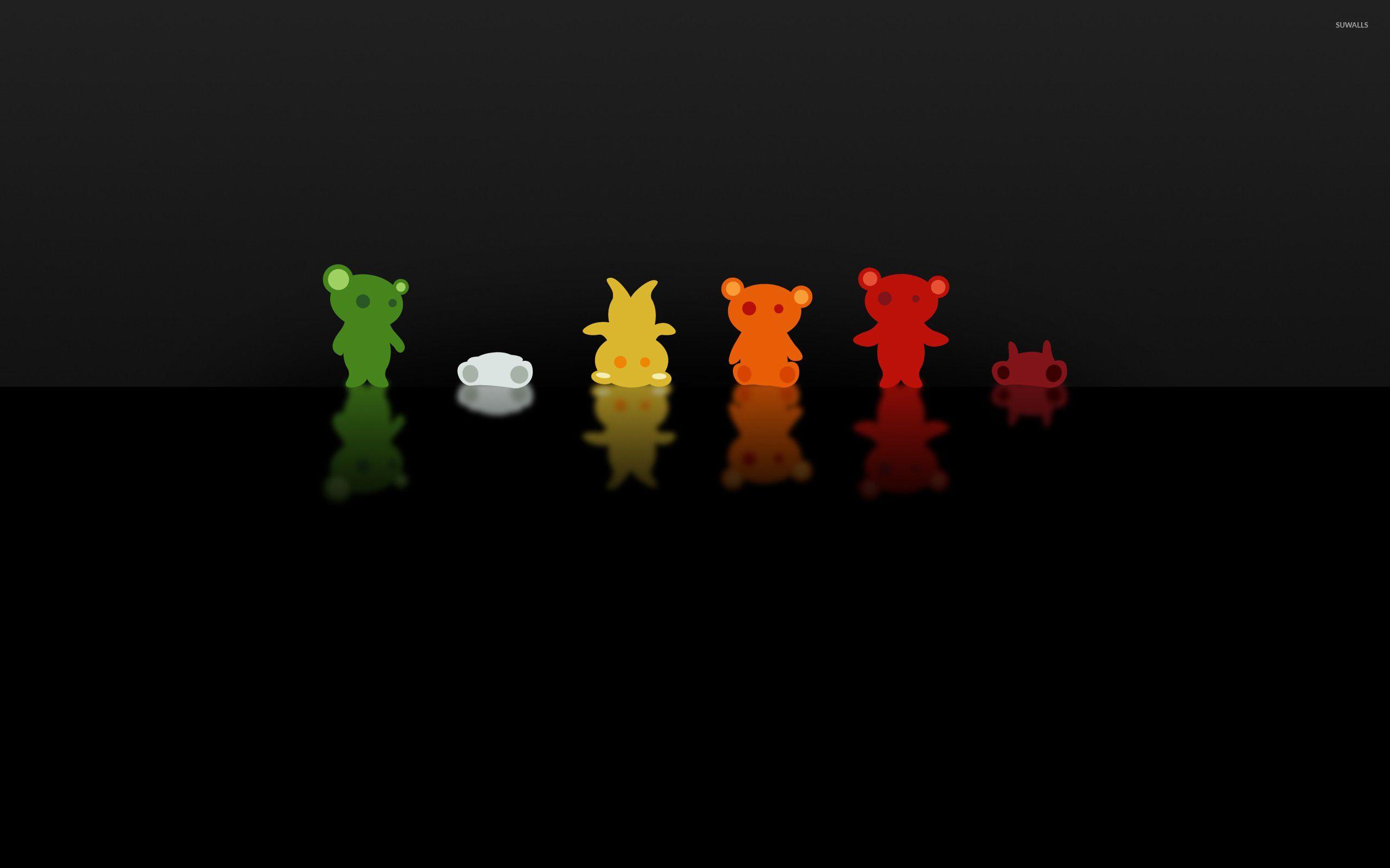 2560x1600 Colorful gummy bears wallpaper Art wallpaper