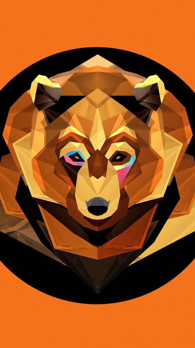 750x1334 Bear IPhone Wallpaper on MarkInternational.info