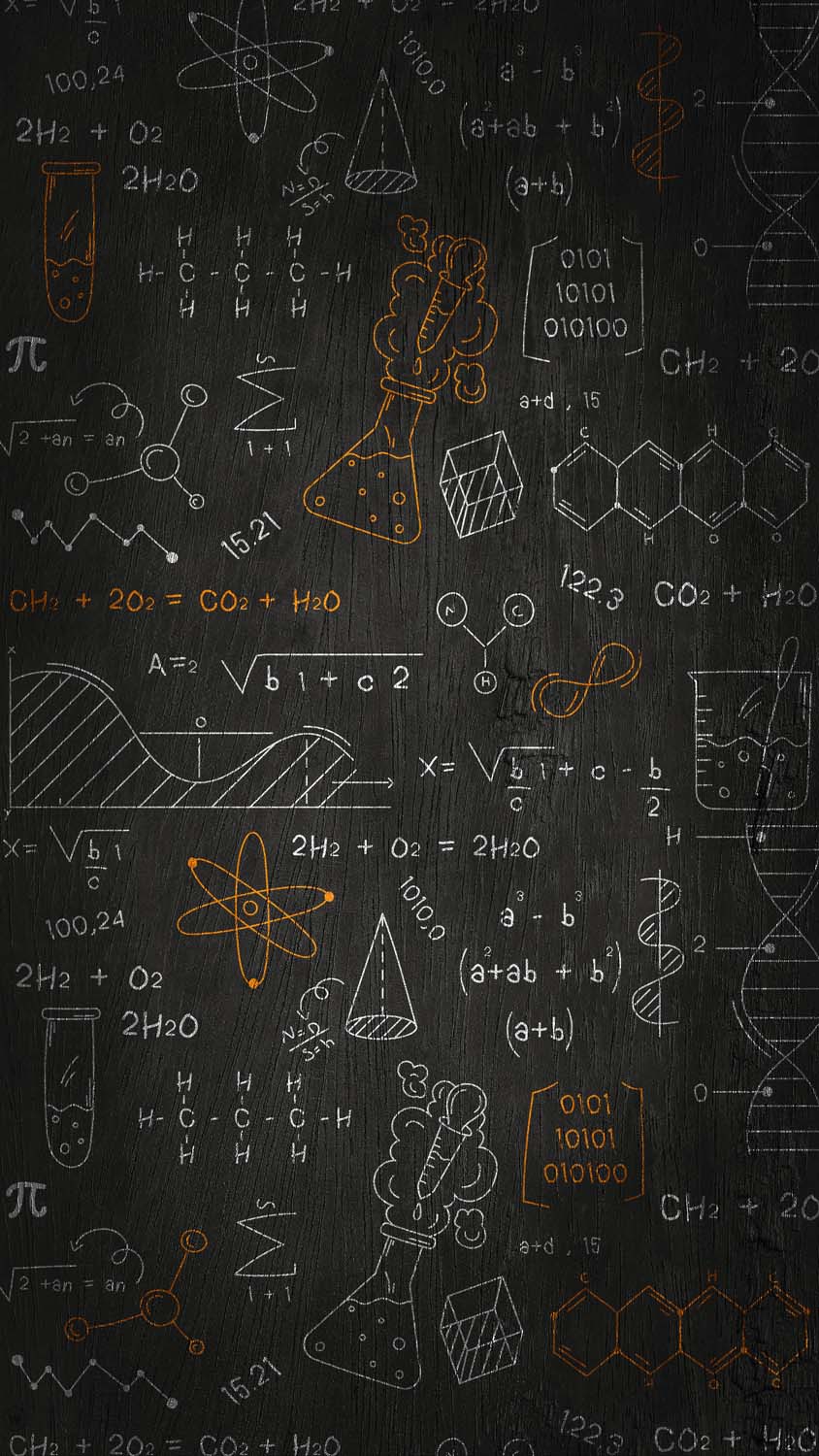 844x1500 Chemistry 4K iPhone Wallpaper HD