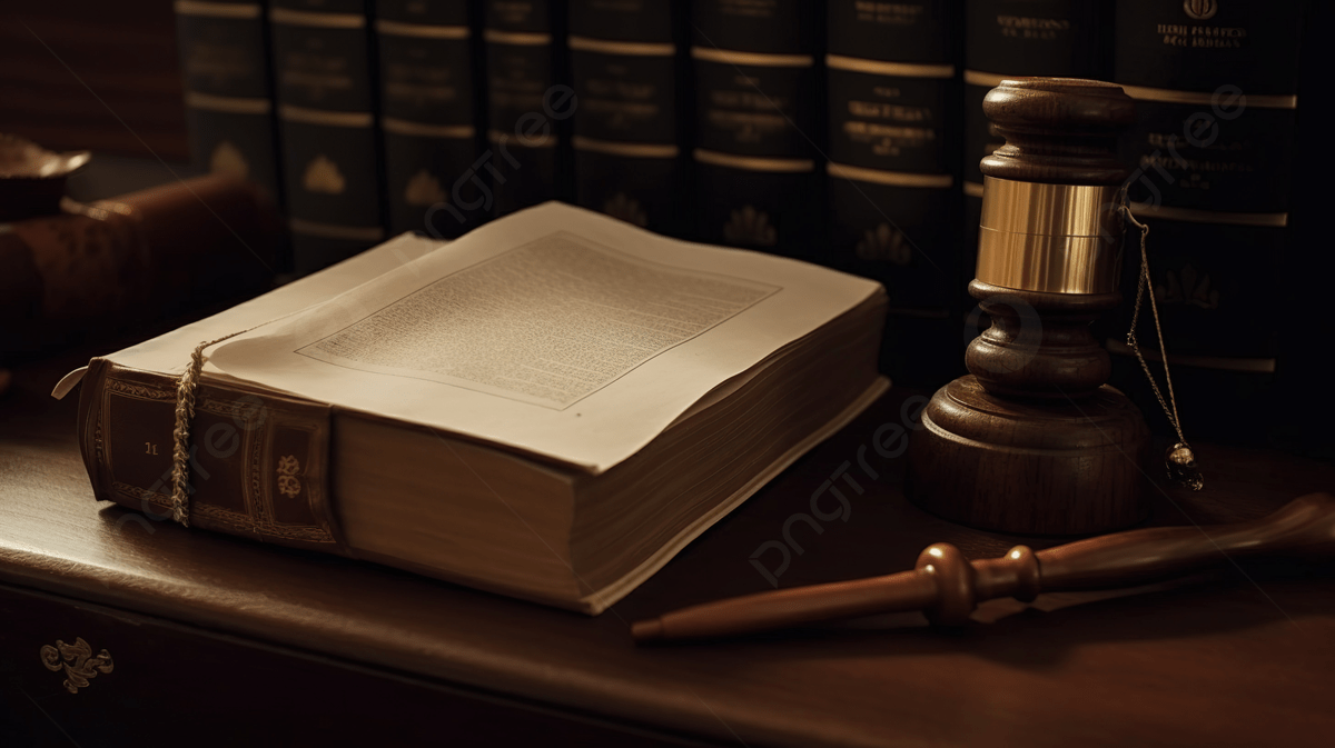 1200x673 Book On A Table With A Wooden Gavel